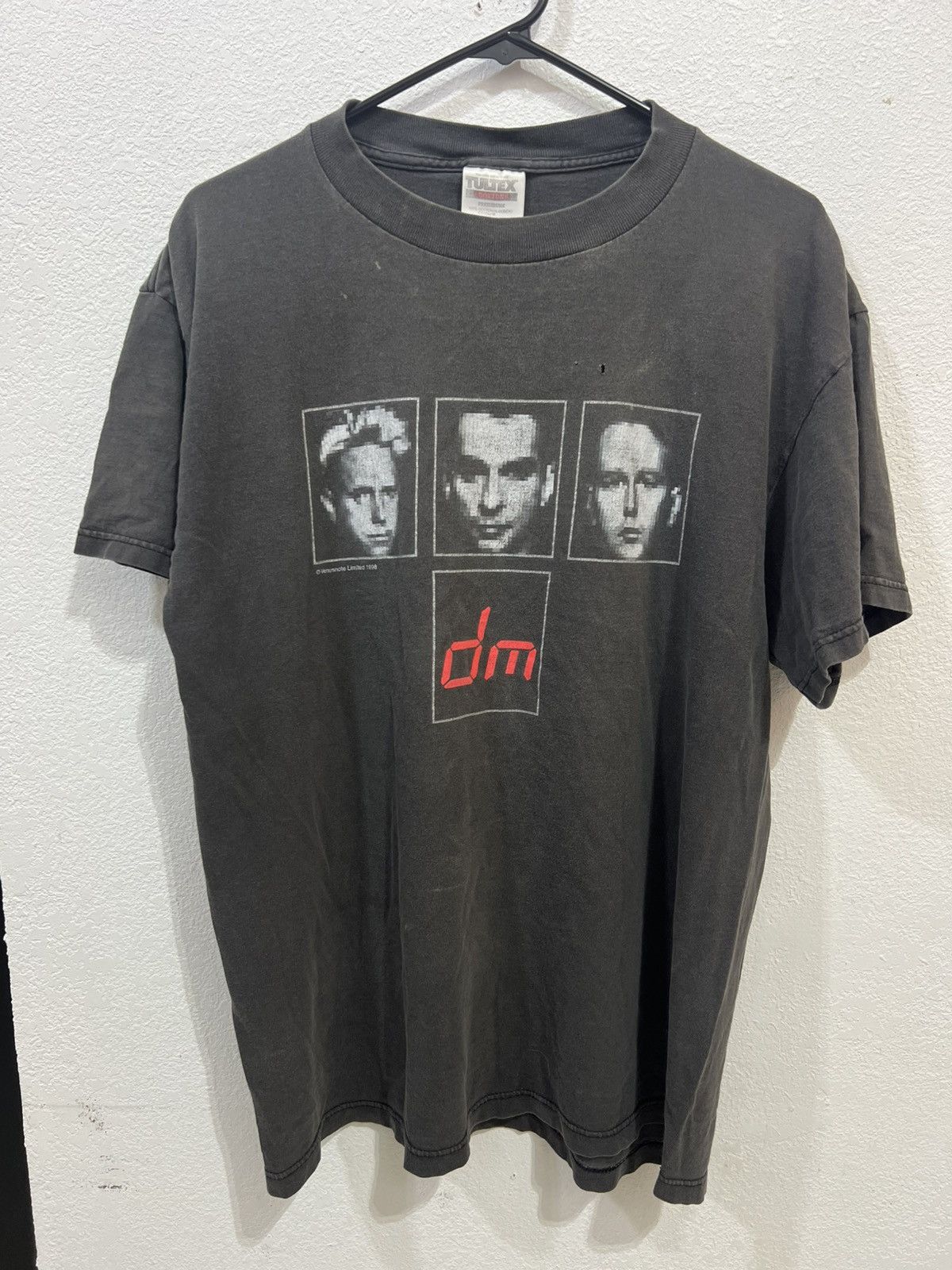 Tultex × Vintage Vintage 1998 Depeche Mode The Singles Tour Concert TULEX Size US L / EU 52-54 / 3 - 11 Thumbnail