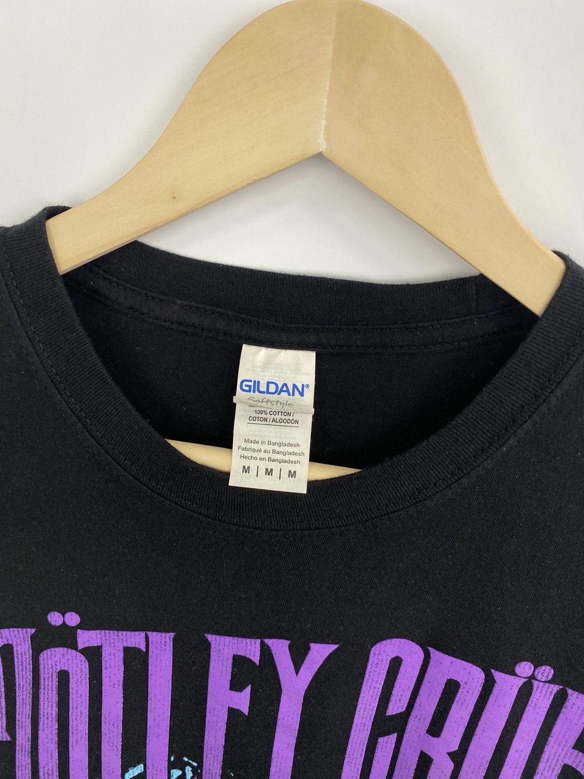 Band Tees × Vintage Vintage Motley Crue Band T-Shirt Rare Retro Size US M / EU 48-50 / 2 - 5 Thumbnail