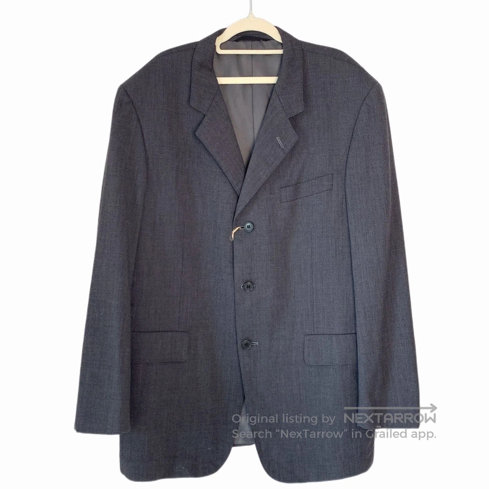 Yohji Yamamoto Yohji Yamamoto Men's Suit Jacket. Size US M / EU 48-50 / 2 - 1 Thumbnail