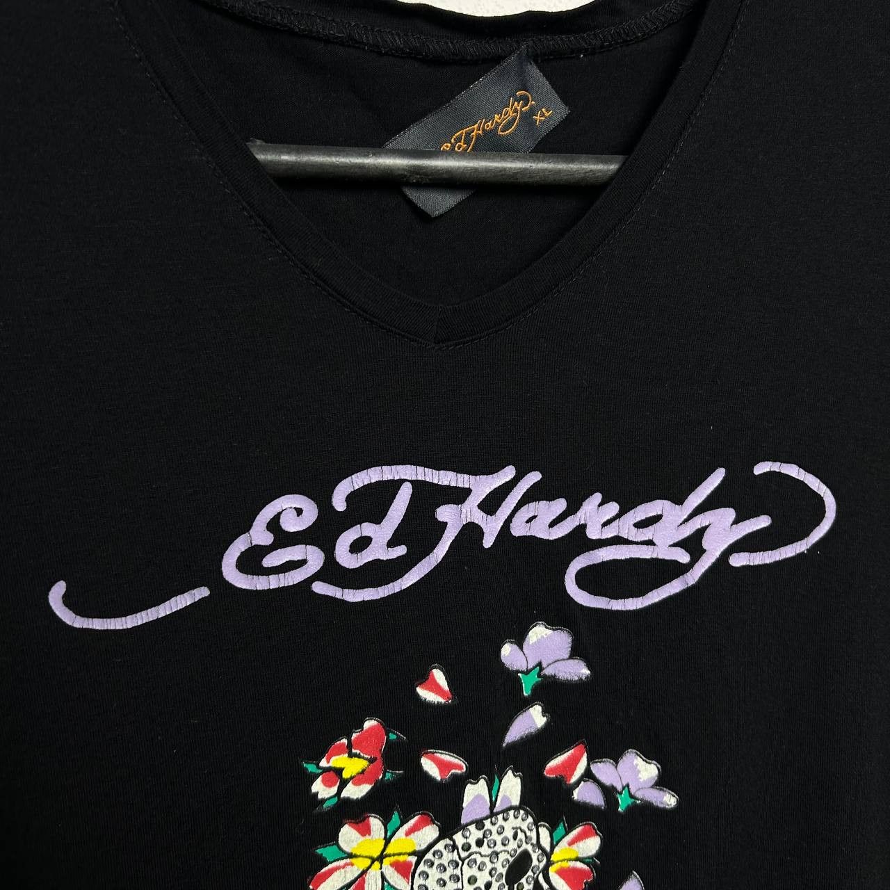 Ed Hardy Designer Ed Hardy By Cristian Audigier y2k opium tee Size XL / US 12-14 / IT 48-50 - 3 Thumbnail