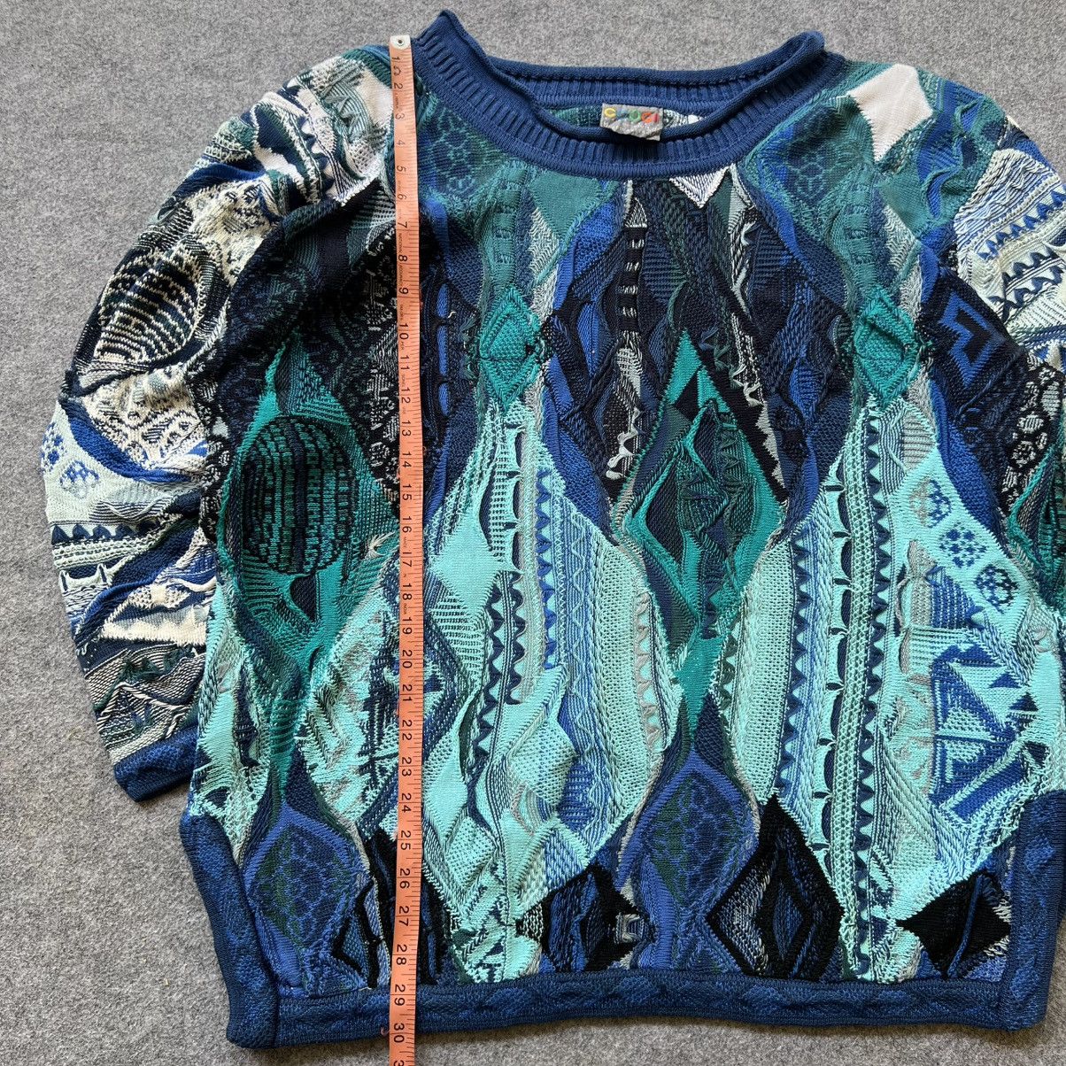 Coogi × Vintage Crazy Vintage Coogi 3D Cable Knit Sweater Size US M / EU 48-50 / 2 - 7 Thumbnail