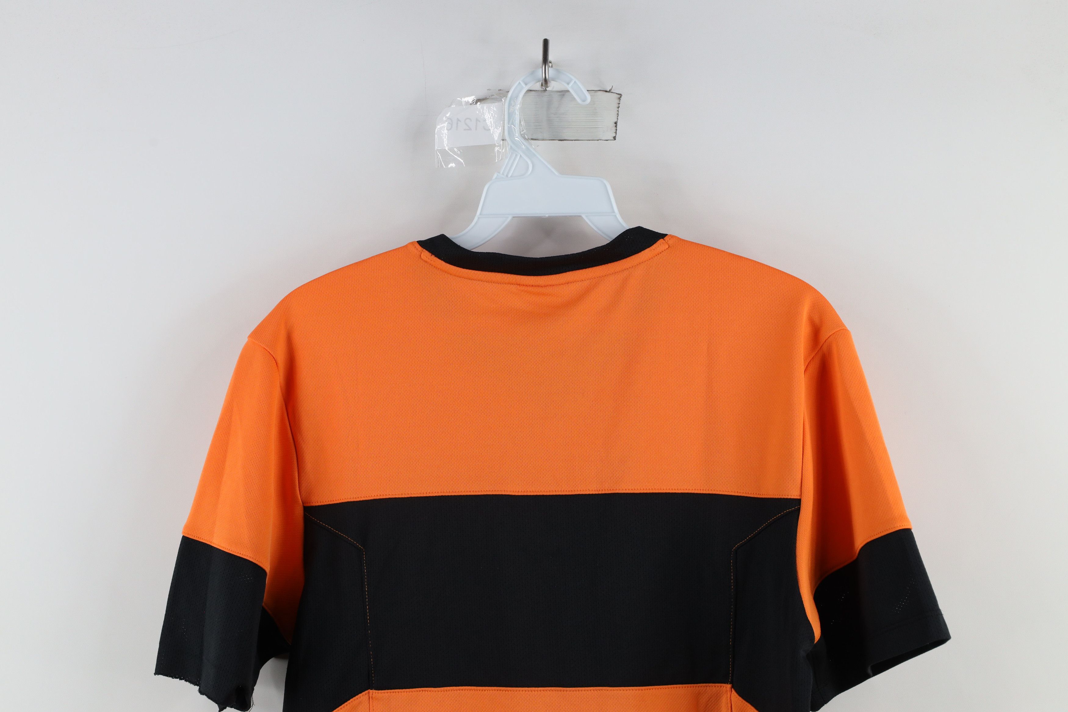 Nike × Vintage Vintage Nike Total 90 Mini Swoosh Distressed Soccer Jersey Size US S / EU 44-46 / 1 - 12 Thumbnail