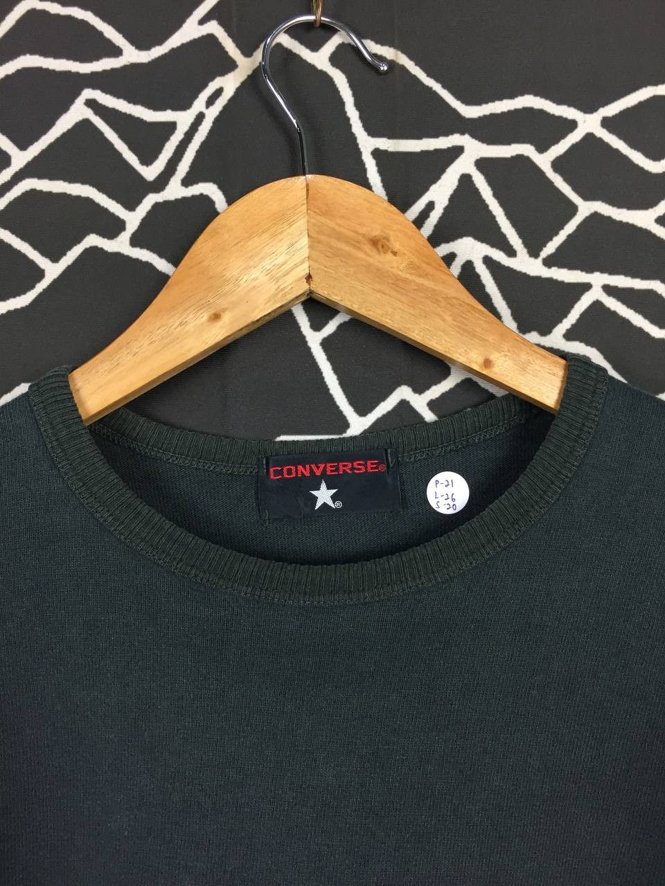 Converse × Vintage Vtg Converse All Star Symbol Of American Individuality Tee Size US L / EU 52-54 / 3 - 4 Thumbnail