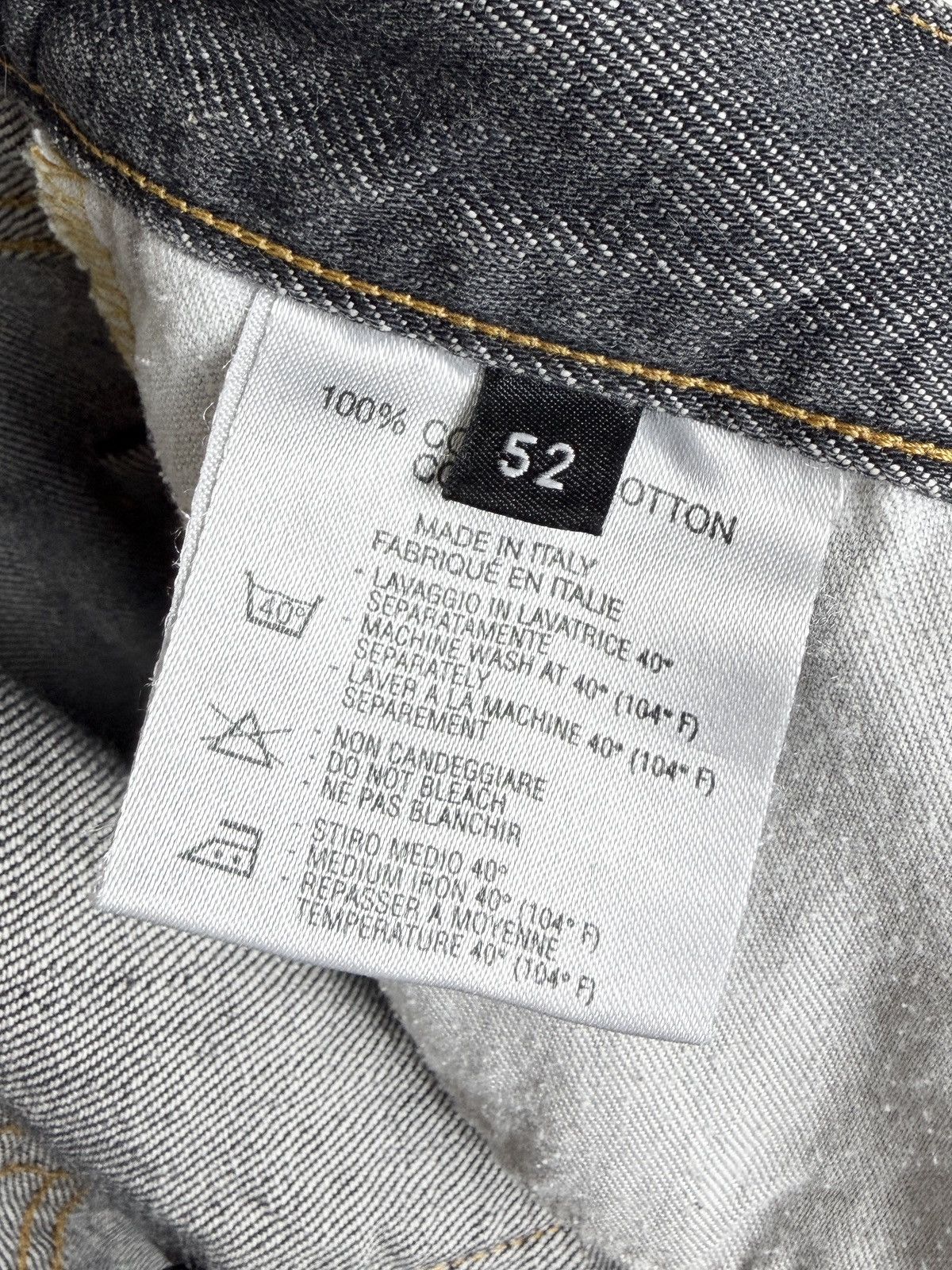 Gucci Gucci Tom Ford Vintage Bootcut Faded Gray Denim Jeans Size US 36 / EU 52 - 6 Thumbnail