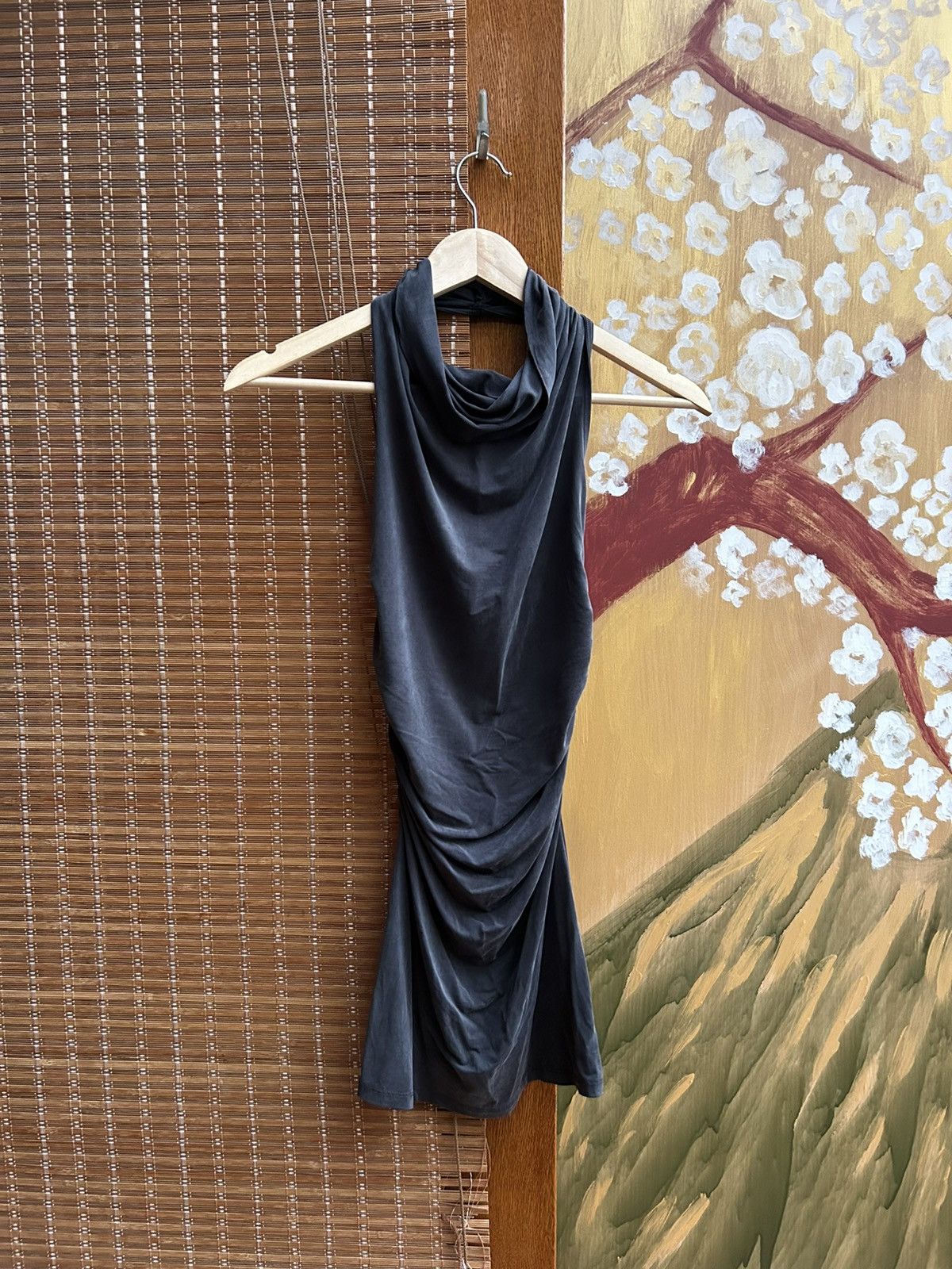 Paloma Wool Paloma Wool Backless Cowl Neck Halter Bodycon Mini Dress XS |  Grailed