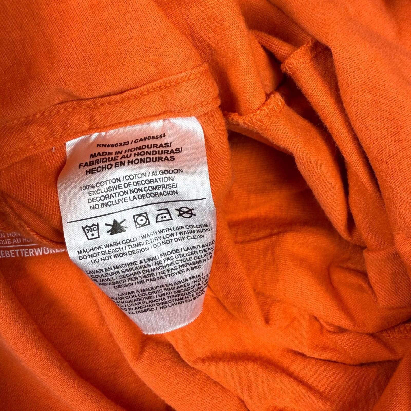 Nike Nike Just Do It Floral Swoosh Graphic T-Shirt Orange Mens XL Size US XL / EU 56 / 4 - 8 Thumbnail