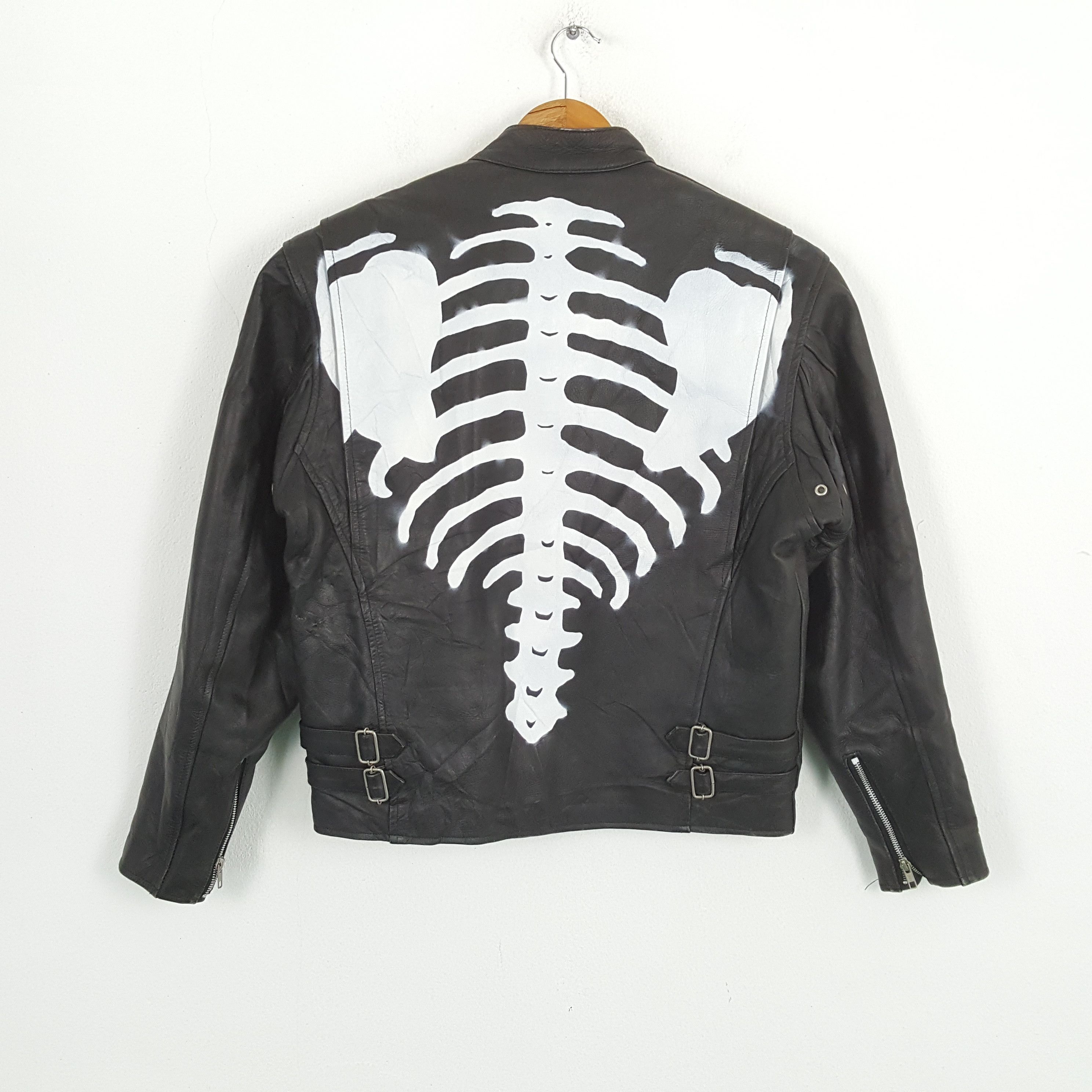 Vintage Vintage AMERICA Skulls Japanese Custom Style Jacket Size US L / EU 52-54 / 3 - 1 Thumbnail