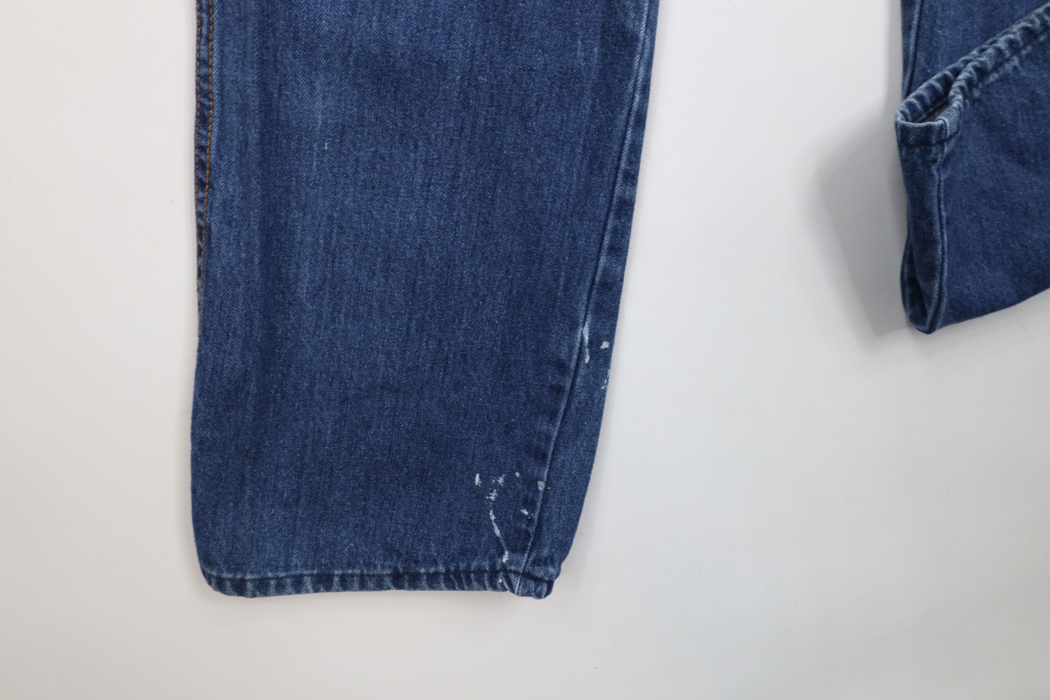 Vintage Vintage 80s 90s Streetwear Flared Wide Leg Denim Jeans Size 30" / US 8 / IT 44 - 6 Thumbnail