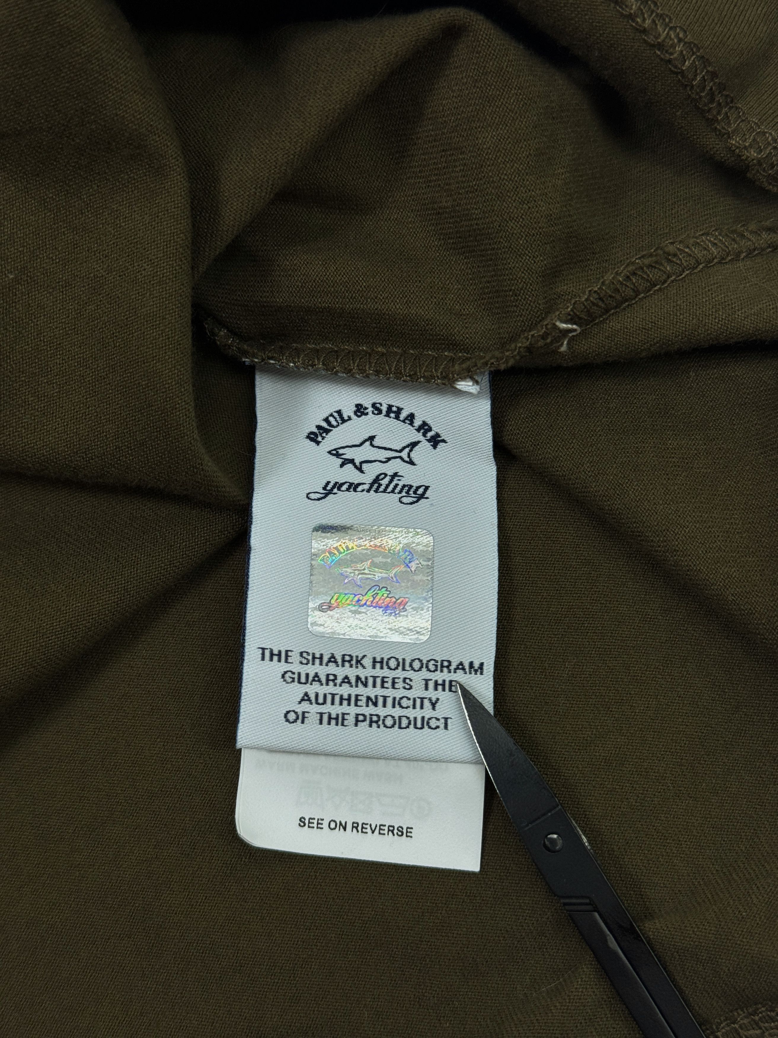 Paul & Shark Paul & Shark T-Shirt Khaki Green Size US S / EU 44-46 / 1 - 14 Thumbnail