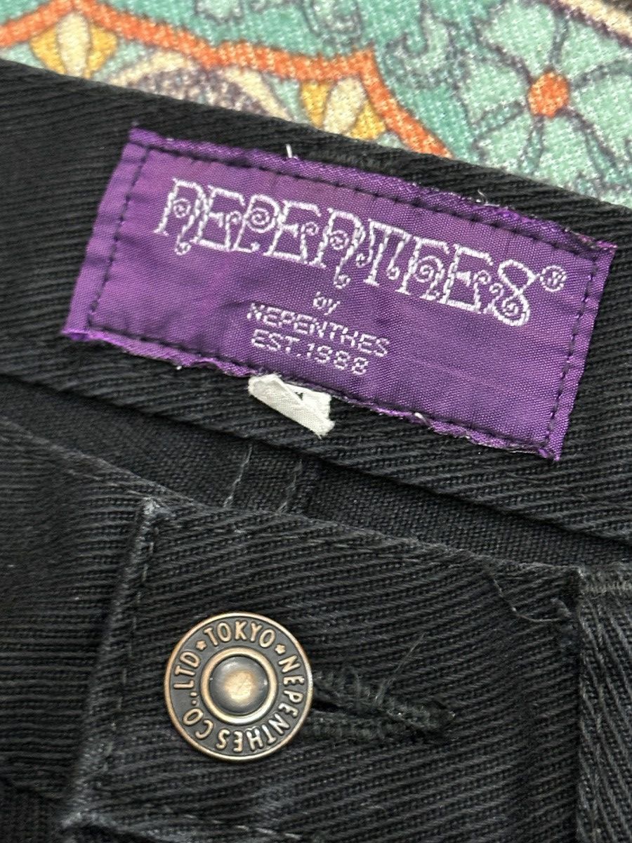Nepenthes Nepenthes Japan Black Selvedge Denim Pants Size US 29 - 7 Thumbnail