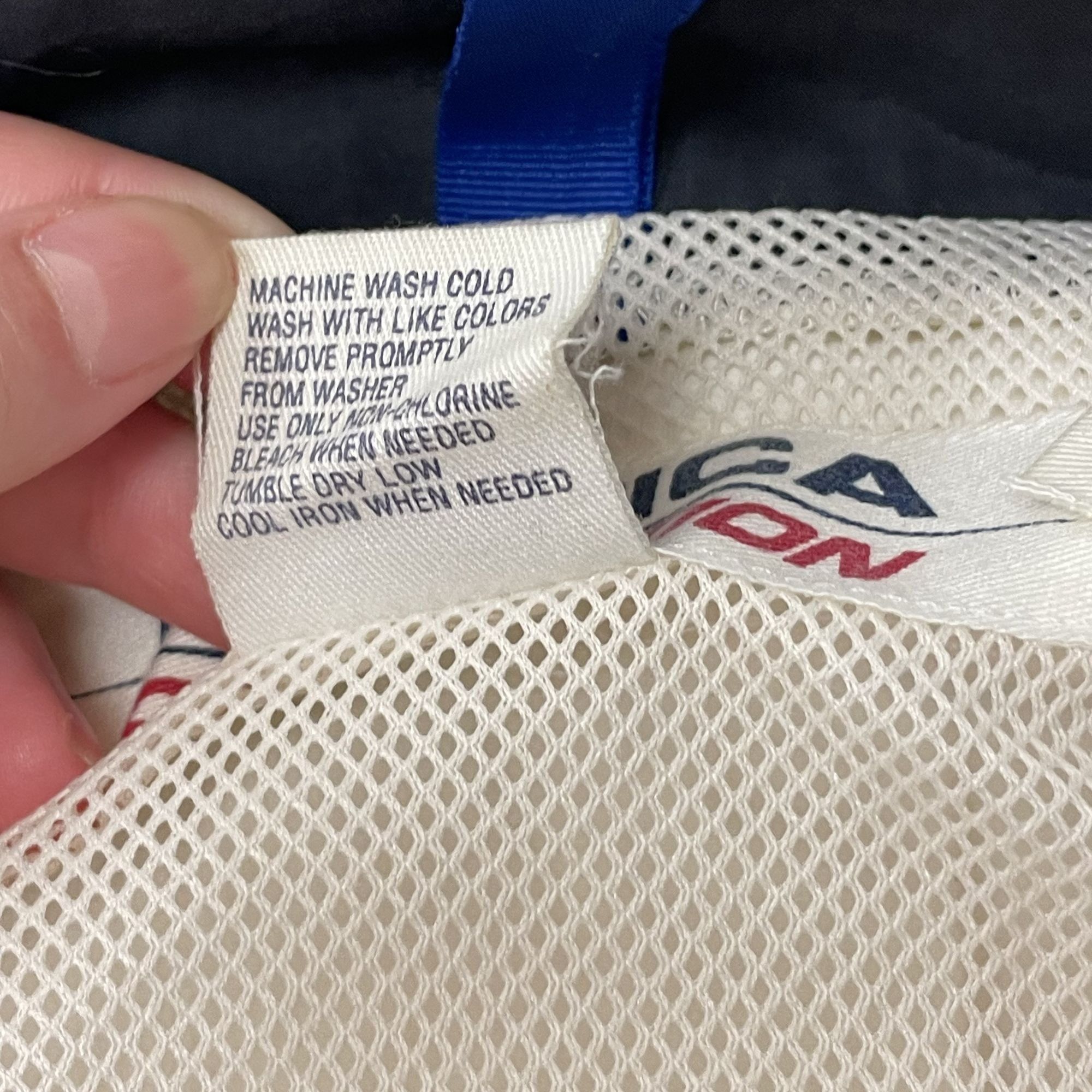 Nautica Vtg Nautica Competition White Blue Sailing Race Windbreaker Size US M / EU 48-50 / 2 - 6 Thumbnail