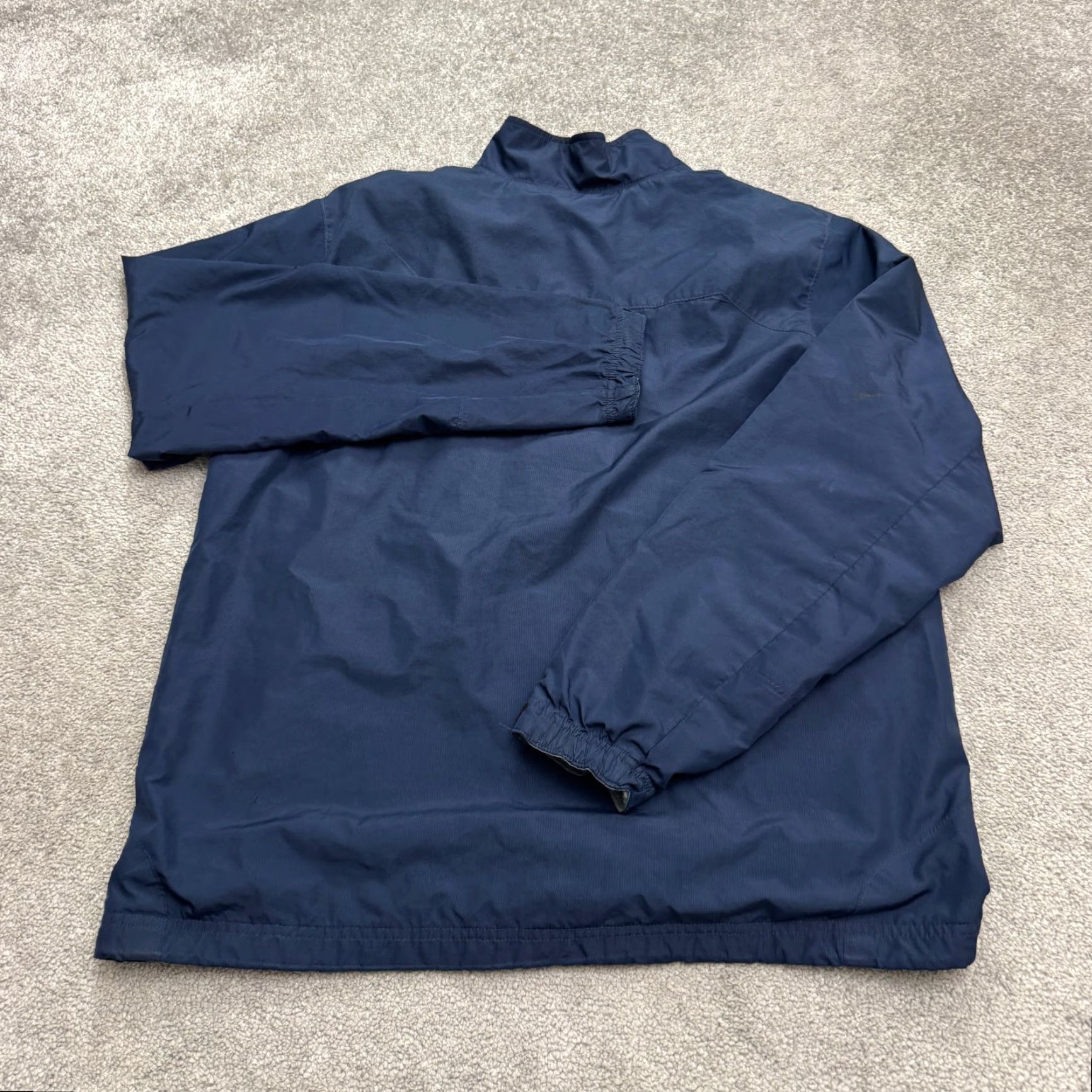 Nike Nike Jacket Mens Large Blue Full Zip Windbreaker Storm Fit Outdoor Sports Active Size US L / EU 52-54 / 3 - 2 Thumbnail
