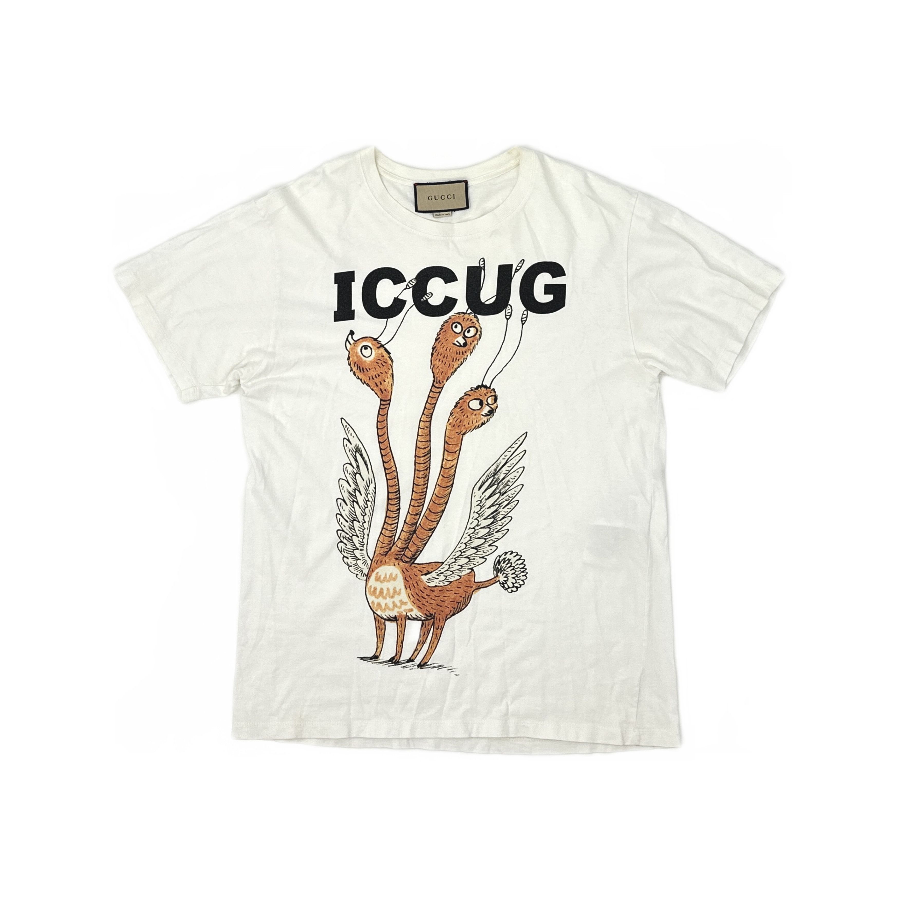 Gucci Gucci Creature Graphic T-Shirt Size S Size US S / EU 44-46 / 1 - 1 Thumbnail