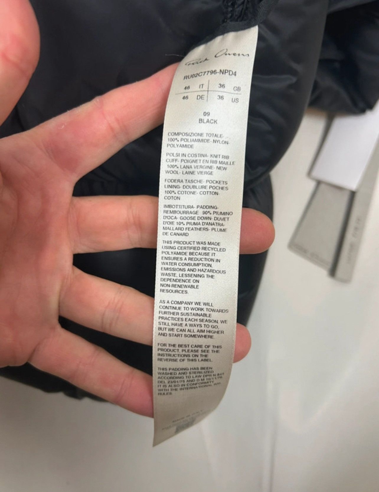 Rick Owens Rick owens parka Size US S / EU 44-46 / 1 - 12 Thumbnail