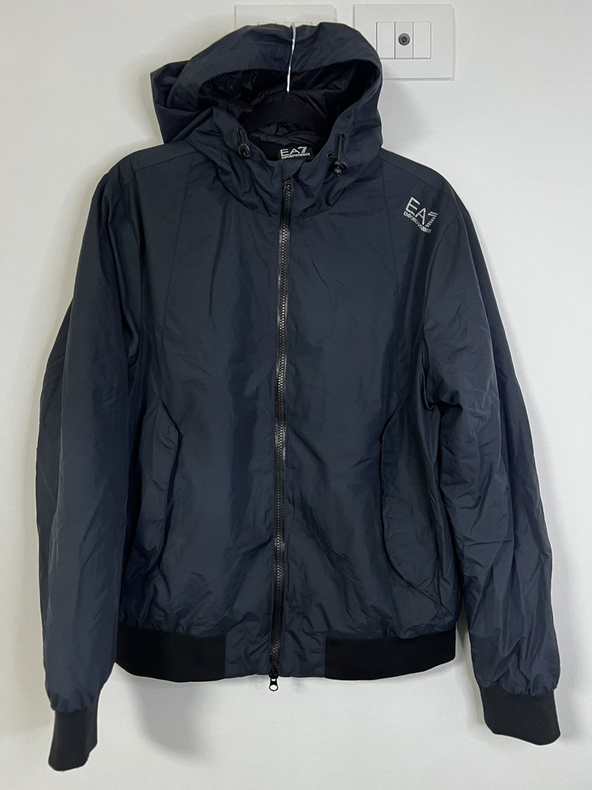 Emporio Armani EA7 Emporio Armani S blu navy parka Size US S / EU 44-46 / 1 - 1 Thumbnail