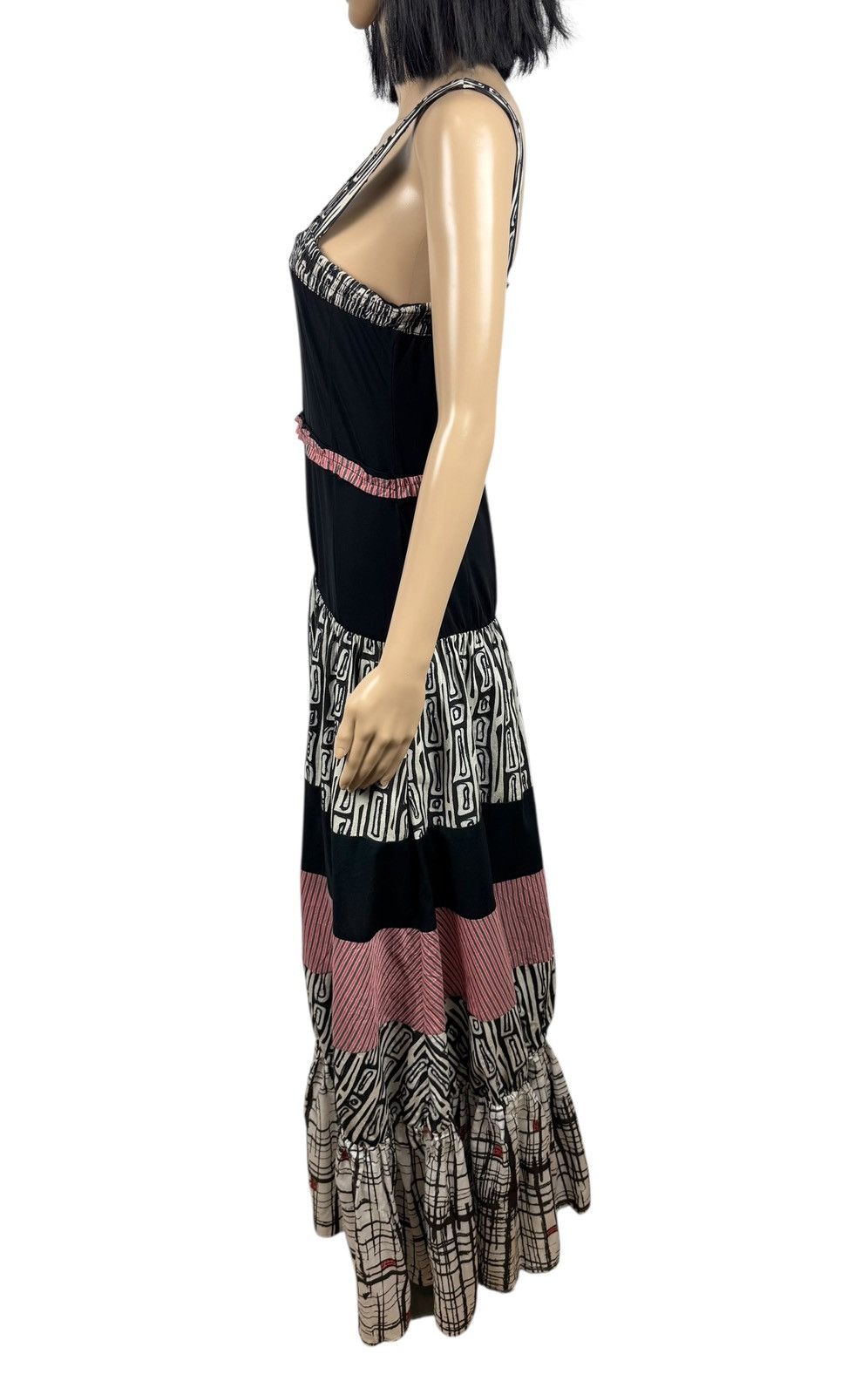 Other Save The Queen Maxi Pleated Dress Multicolor Cotton size XL Size XL / US 12-14 / IT 48-50 - 5 Thumbnail