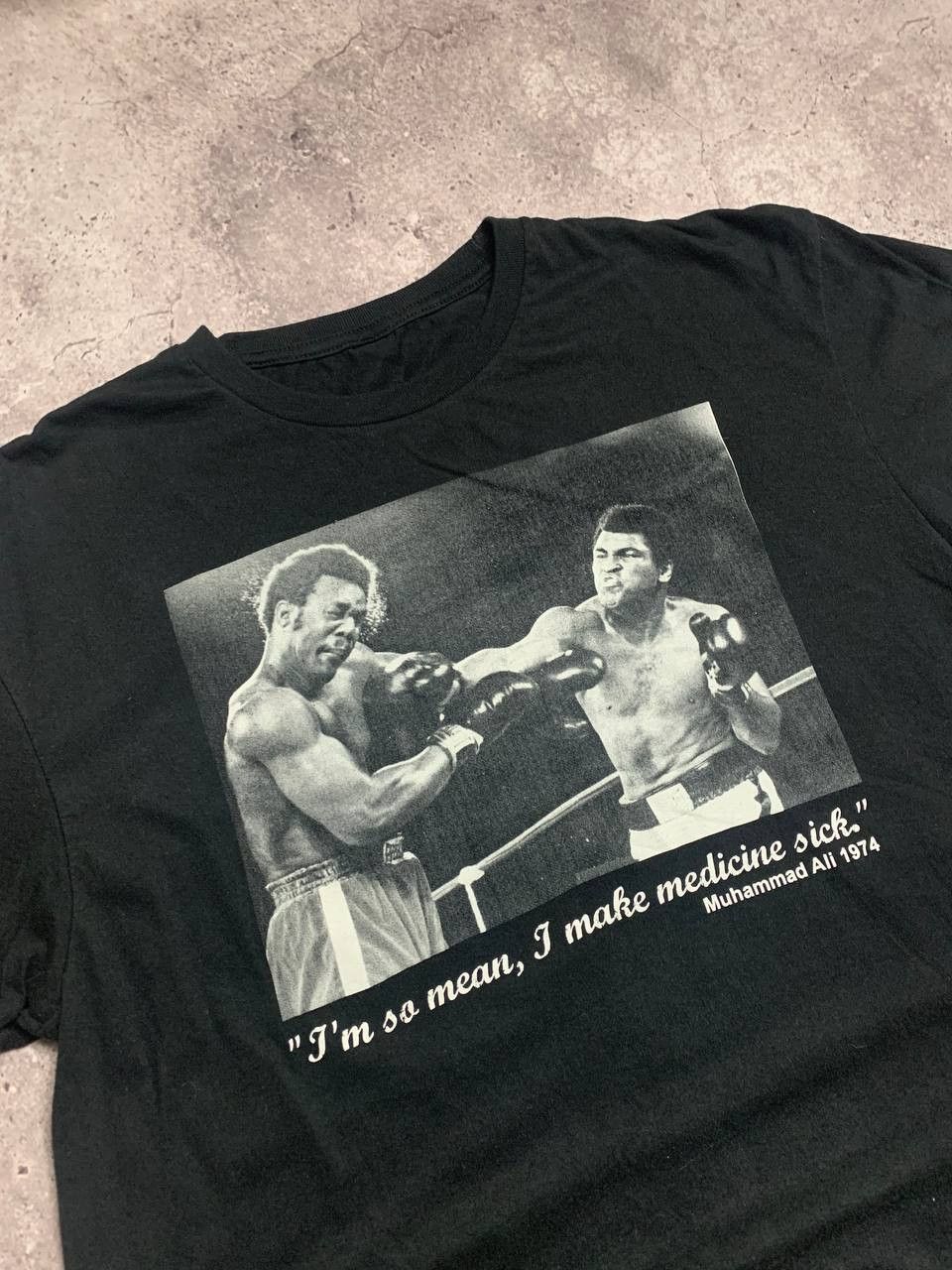 Vintage Rare T-Shirt Muhammad Ali Boxer Y2K Vintage Size US L / EU 52-54 / 3 - 3 Thumbnail