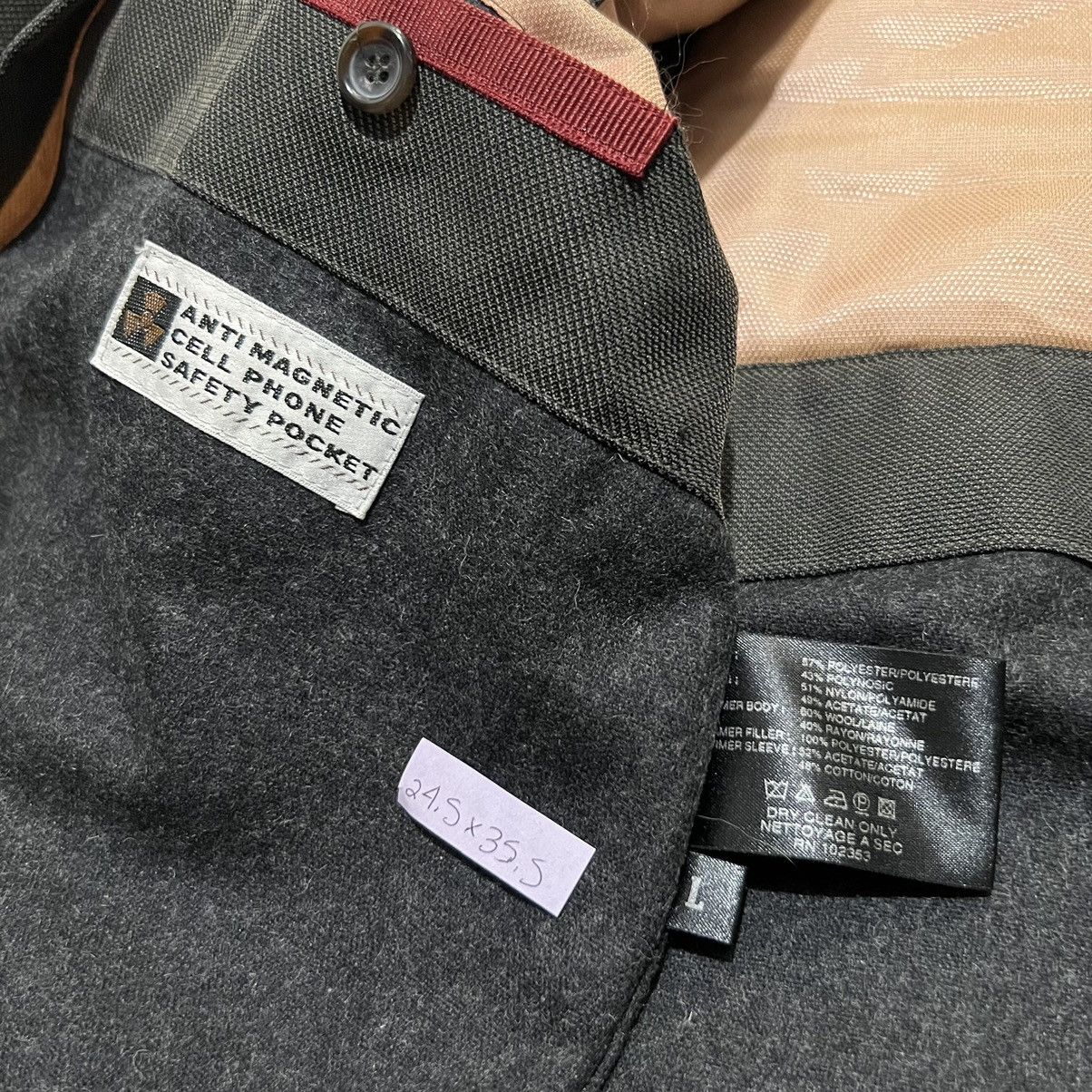 Sanyo Sanyo New York Anti-Magnetic Shield Wool Button Trench Coat Size US L / EU 52-54 / 3 - 5 Thumbnail