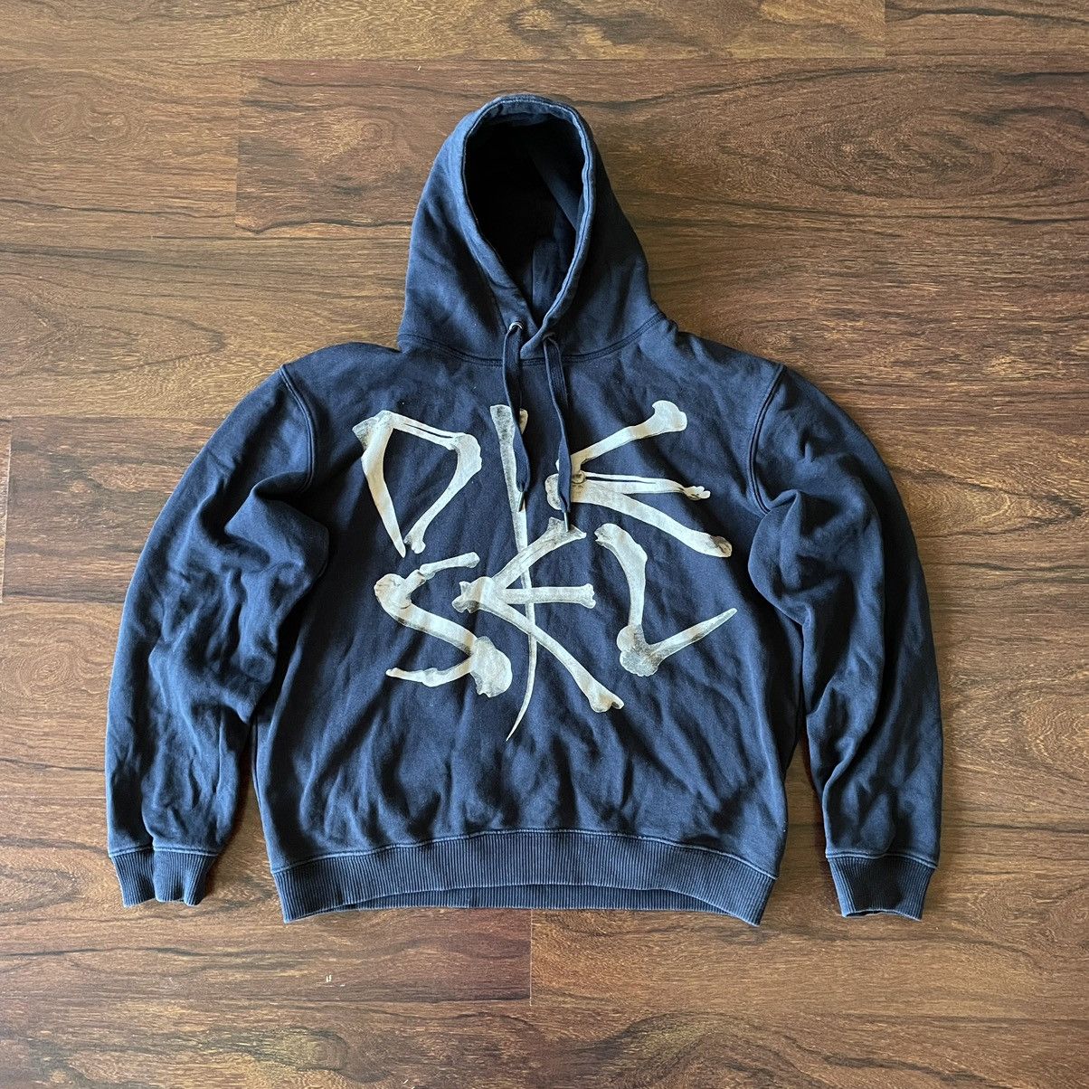 Pre-owned Diesel X Vintage Diesel Big Logo Japan Style Bones