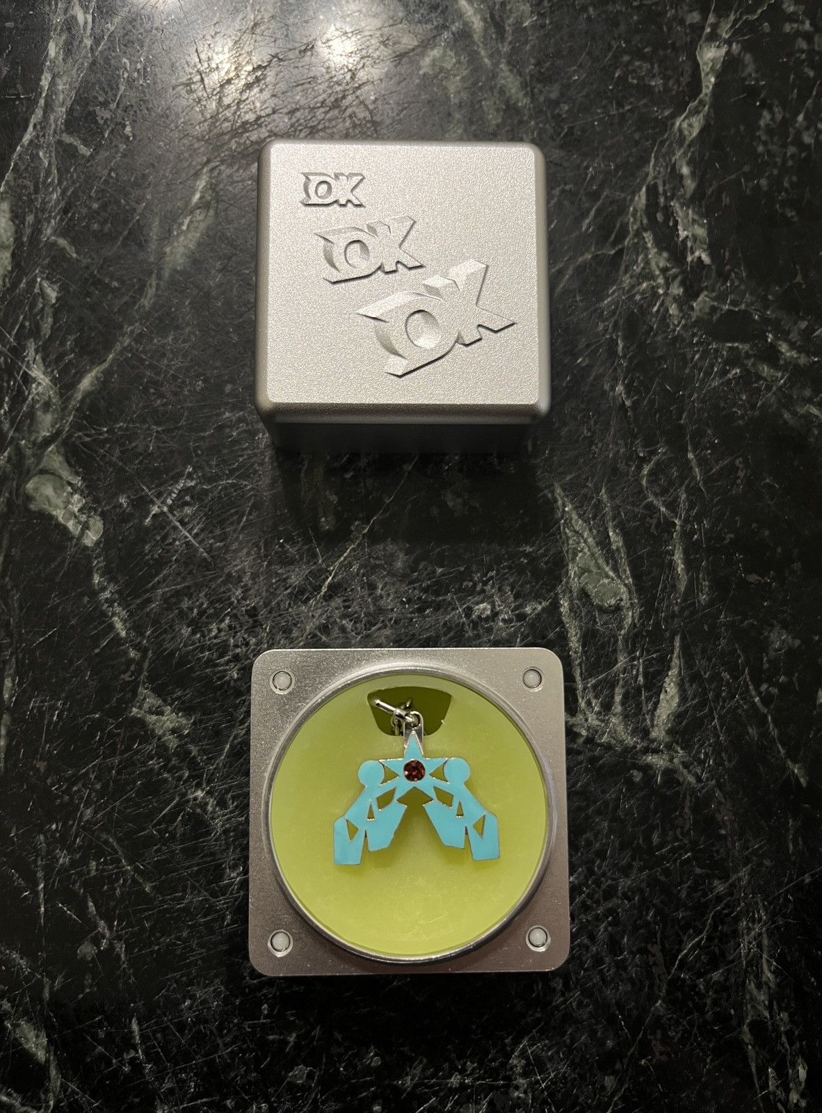 image of Frank Ocean x Homer Hammer Man Pendant in Silver, Men's