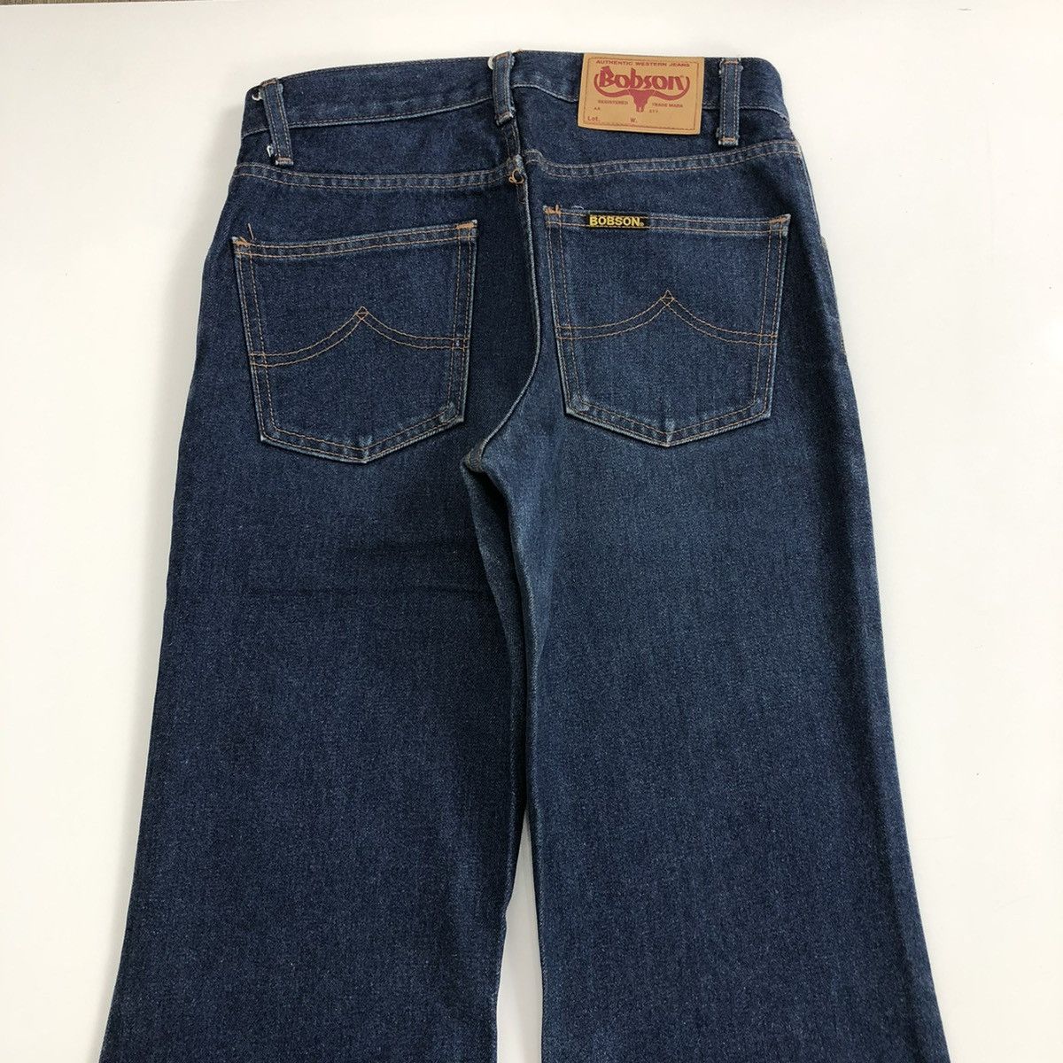 If Six Was Nine × Japanese Brand × Le Grande Bleu (L.G.B.) Crazy Bobson Japanese Brand Jeans Y2K Faded Denim Pants Size US 30 / EU 46 - 12 Thumbnail