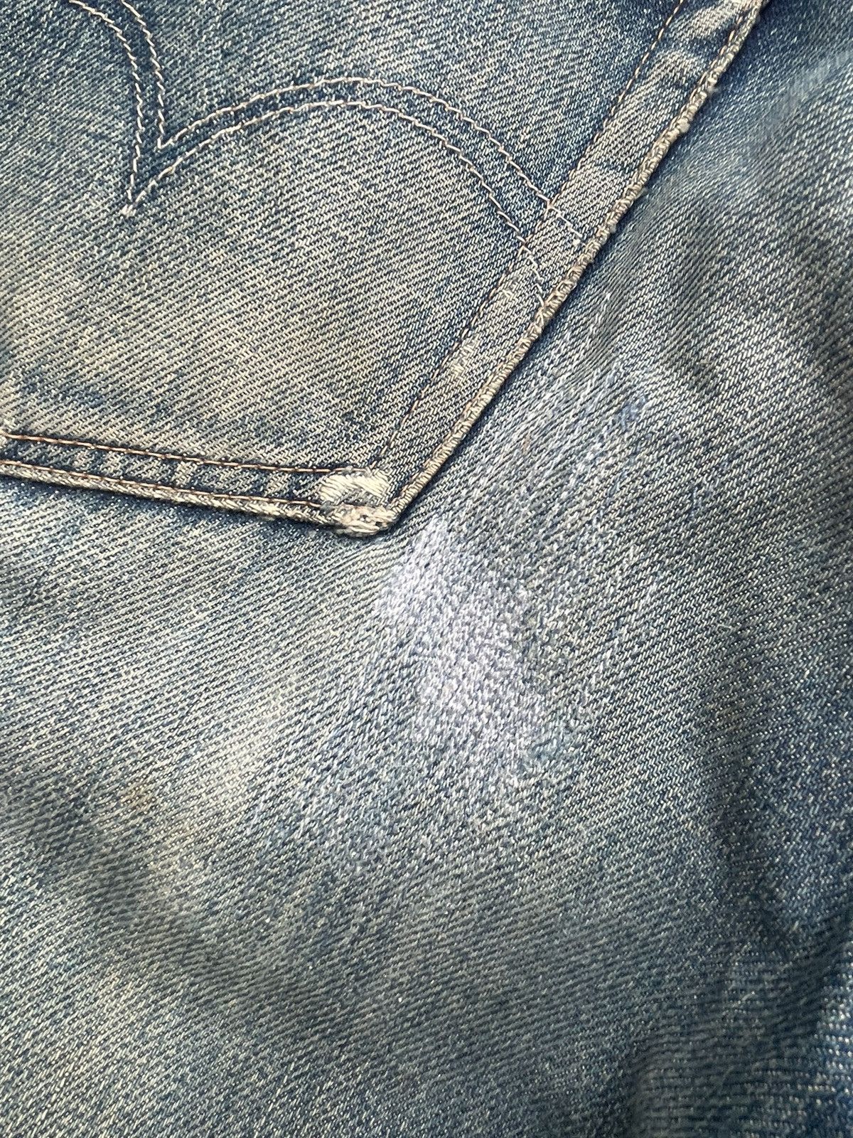 Octopus × Vintage Vintage Octopus Army Selvedge Distresed Denim Size US 30 / EU 46 - 17 Thumbnail