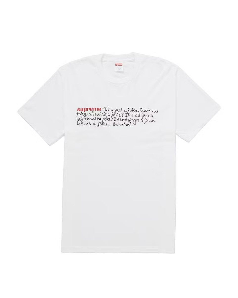 Supreme Supreme Joke Tee Size US L / EU 52-54 / 3 - 1 Thumbnail