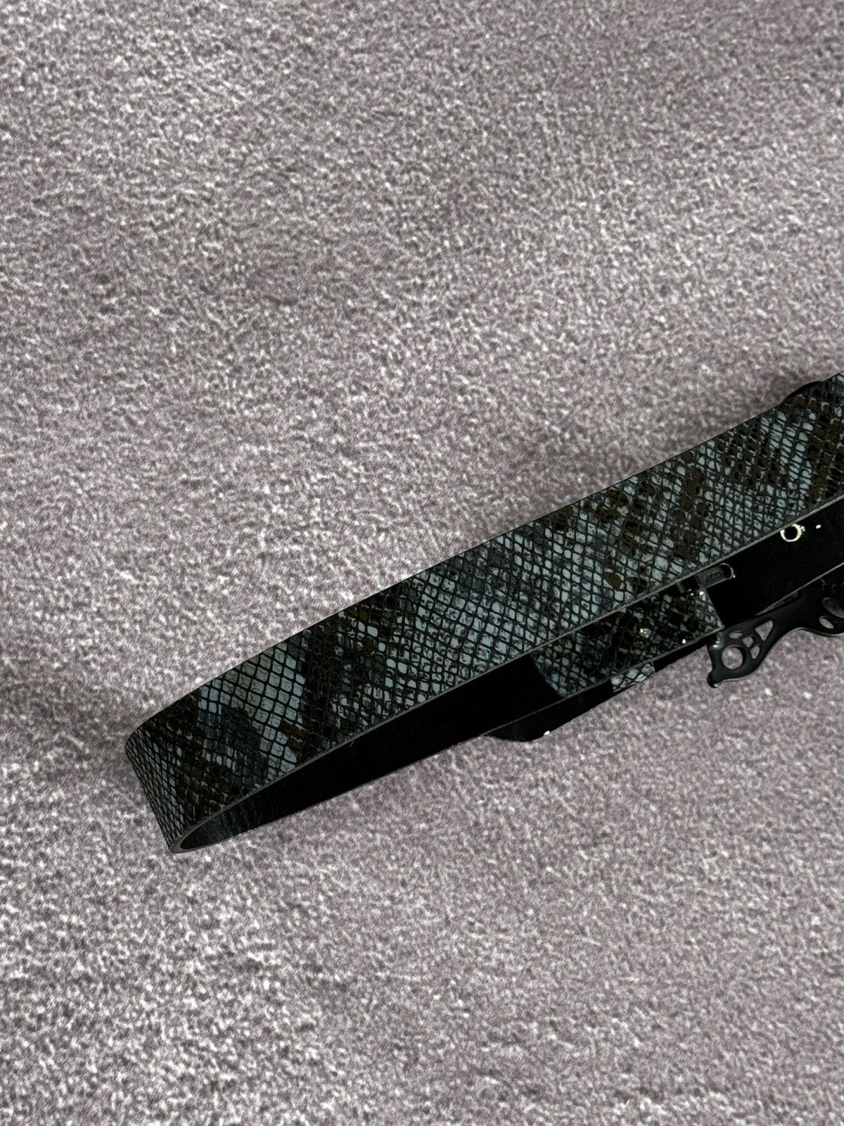 Miss Sixty Miss Sixty Y2K Real Leather Glamour Belt Size ONE SIZE - 6 Thumbnail