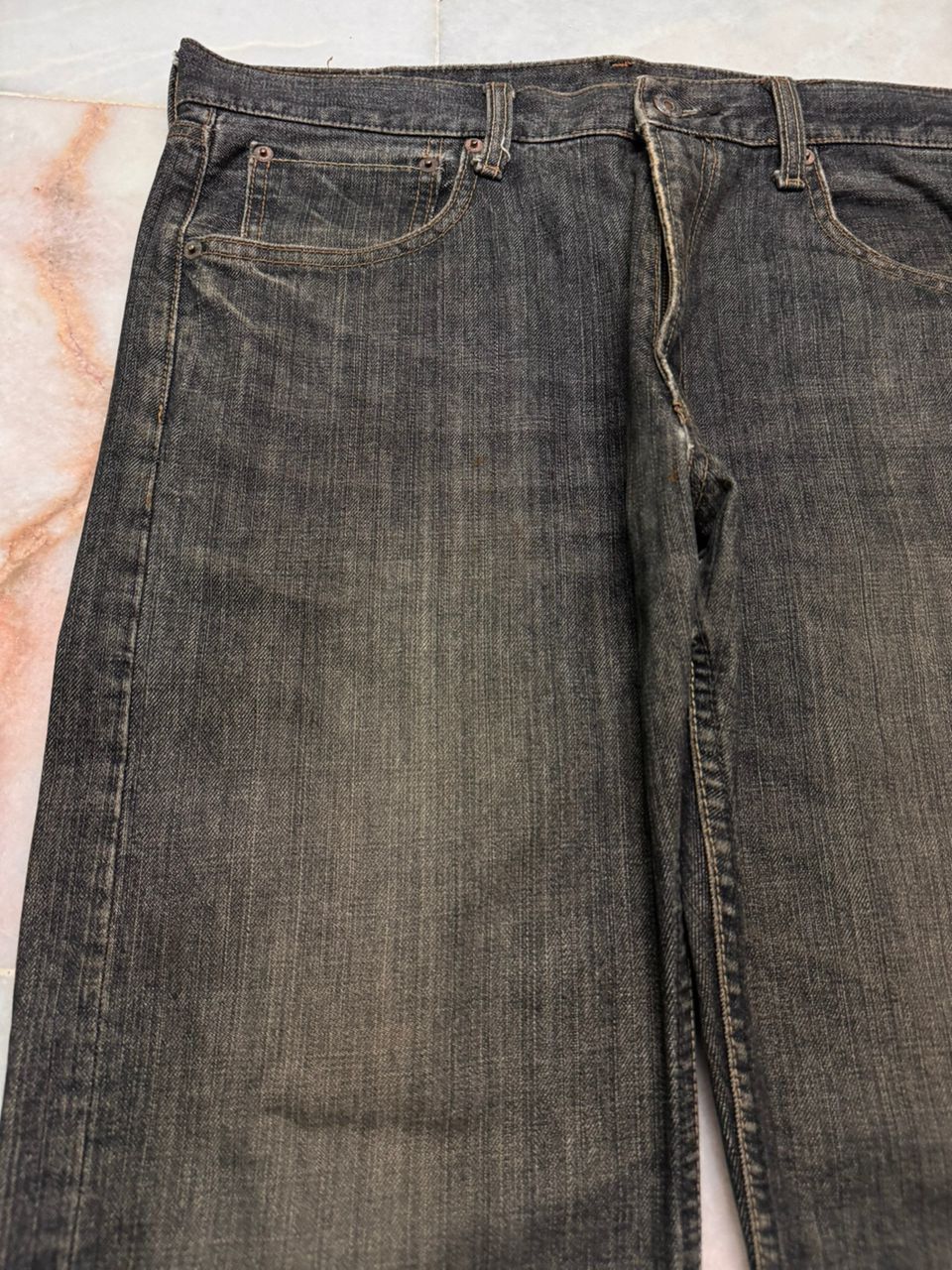 Vintage 💥ARCHIVES💥VINTAGE BOBSON CHESSKING MUDWASH DISTRESSED DENIM Size US 35 - 4 Thumbnail