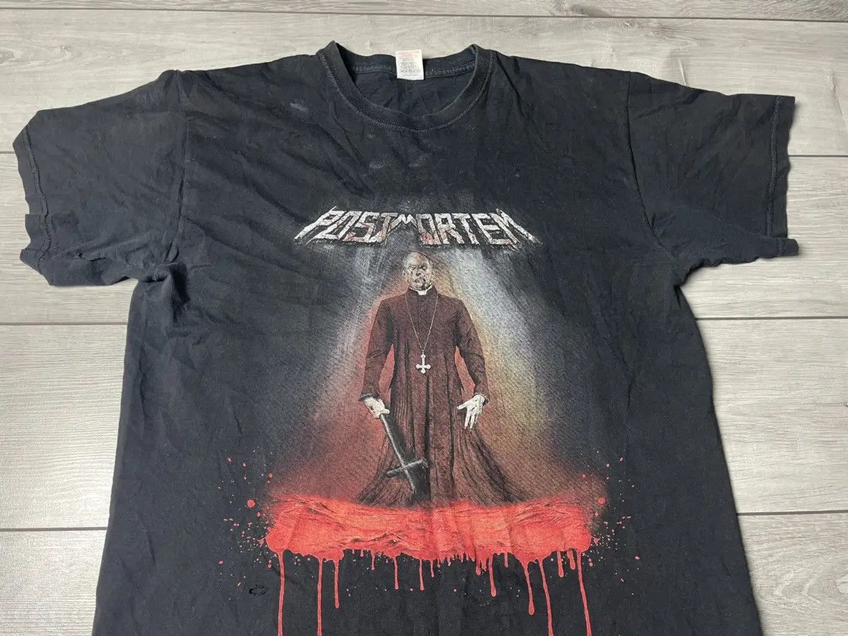 Band Tees Postmortem T-shirt bloodgrounde messia band tee size Large Size US L / EU 52-54 / 3 - 3 Thumbnail