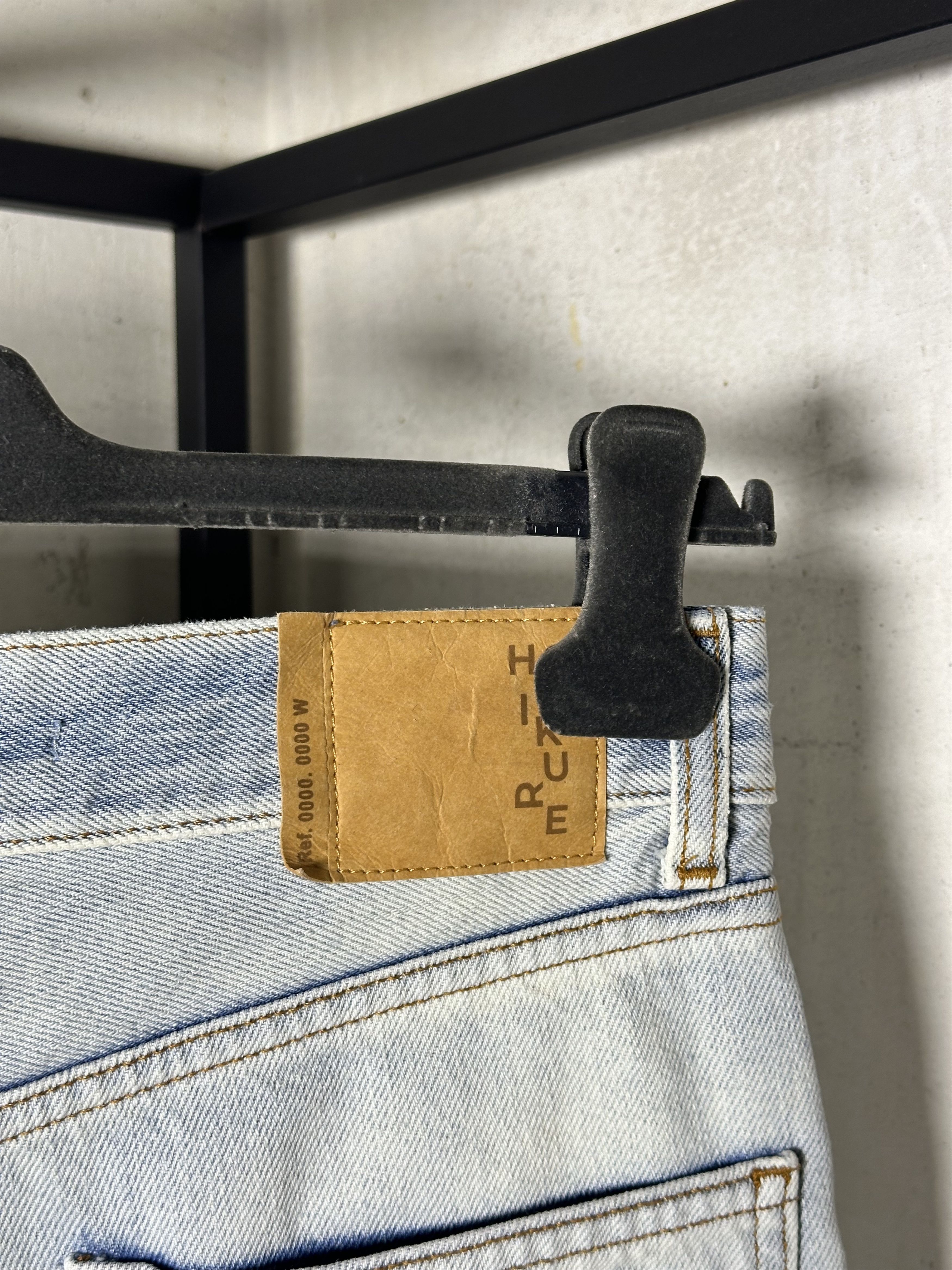 Haikure Haikure Worn Blue Straight Jeans Size 26" / US 2 / IT 38 - 5 Thumbnail