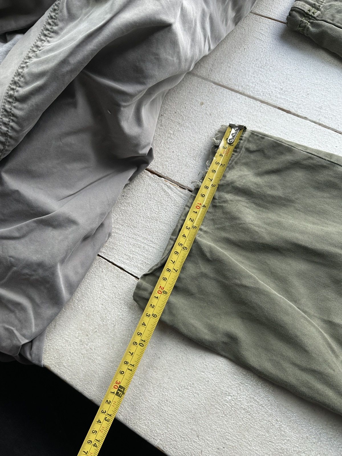 Other 🚨RARE 90s MULTIPOCKET Stone Wash OLIVE GREEN Jeans Mens 30 Size US 30 / EU 46 - 19 Thumbnail