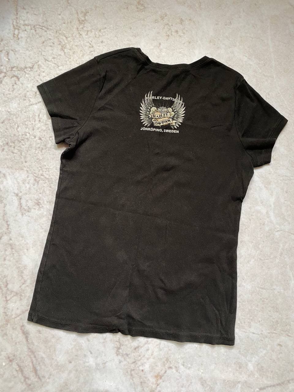 Harley Davidson × Vintage Vintage Harley Davidson Motor Cycles T Shirt Y2K Size M / US 6-8 / IT 42-44 - 2 Thumbnail