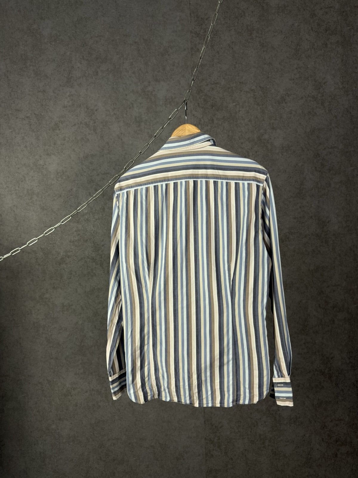 Paul Smith Paul Smith designer striped crazy shirt Size US M / EU 48-50 / 2 - 5 Thumbnail