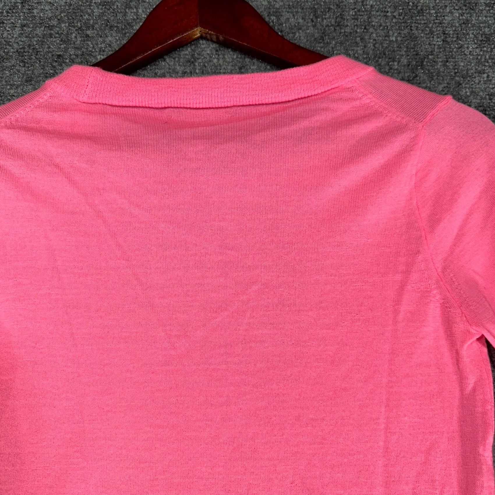 J.Crew J.CREW Sweater Women XS Pink Cotton Long Sleeve Ribbed Hem Pullover Crewneck Knit Top Short Description Size XS / US 0-2 / IT 36-38 - 7 Thumbnail
