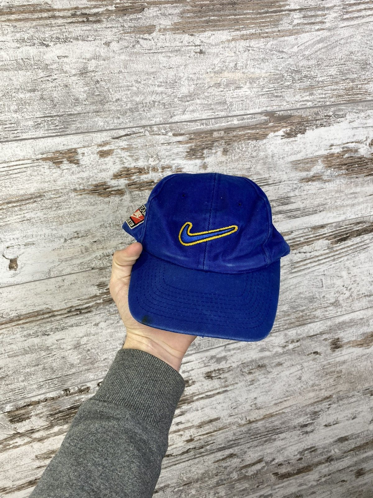 Nike × Vintage Mens Vintage Nike big logo hats cap hat y2k rare swoosh acg Size ONE SIZE - 2 Thumbnail