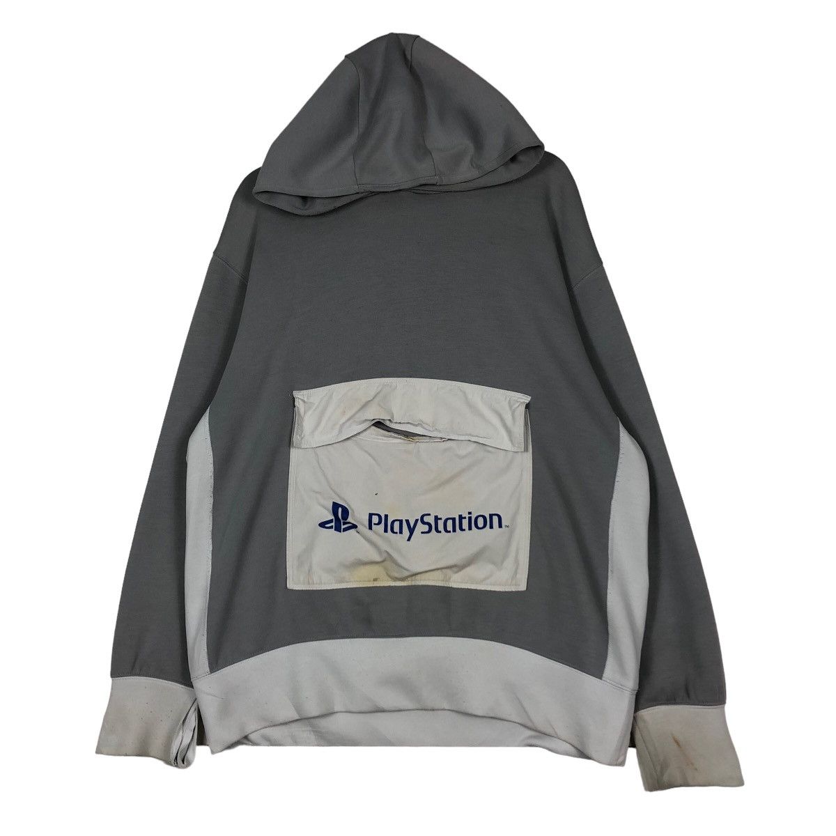 Japanese Brand 🔥Vintage Anorak Hoodie Playstation Big Logo Centre Size US L / EU 52-54 / 3 - 1 Thumbnail