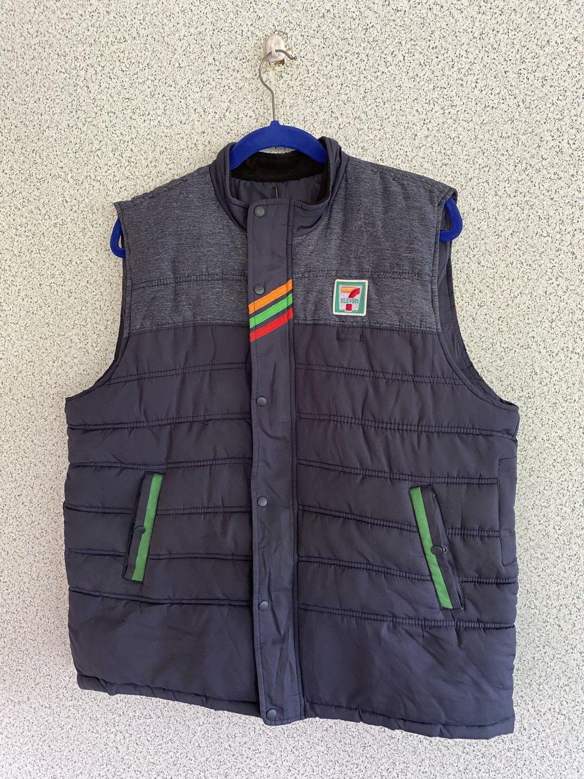 Japanese Brand 7-Eleven light puffer vest Size US L / EU 52-54 / 3 - 2 Thumbnail