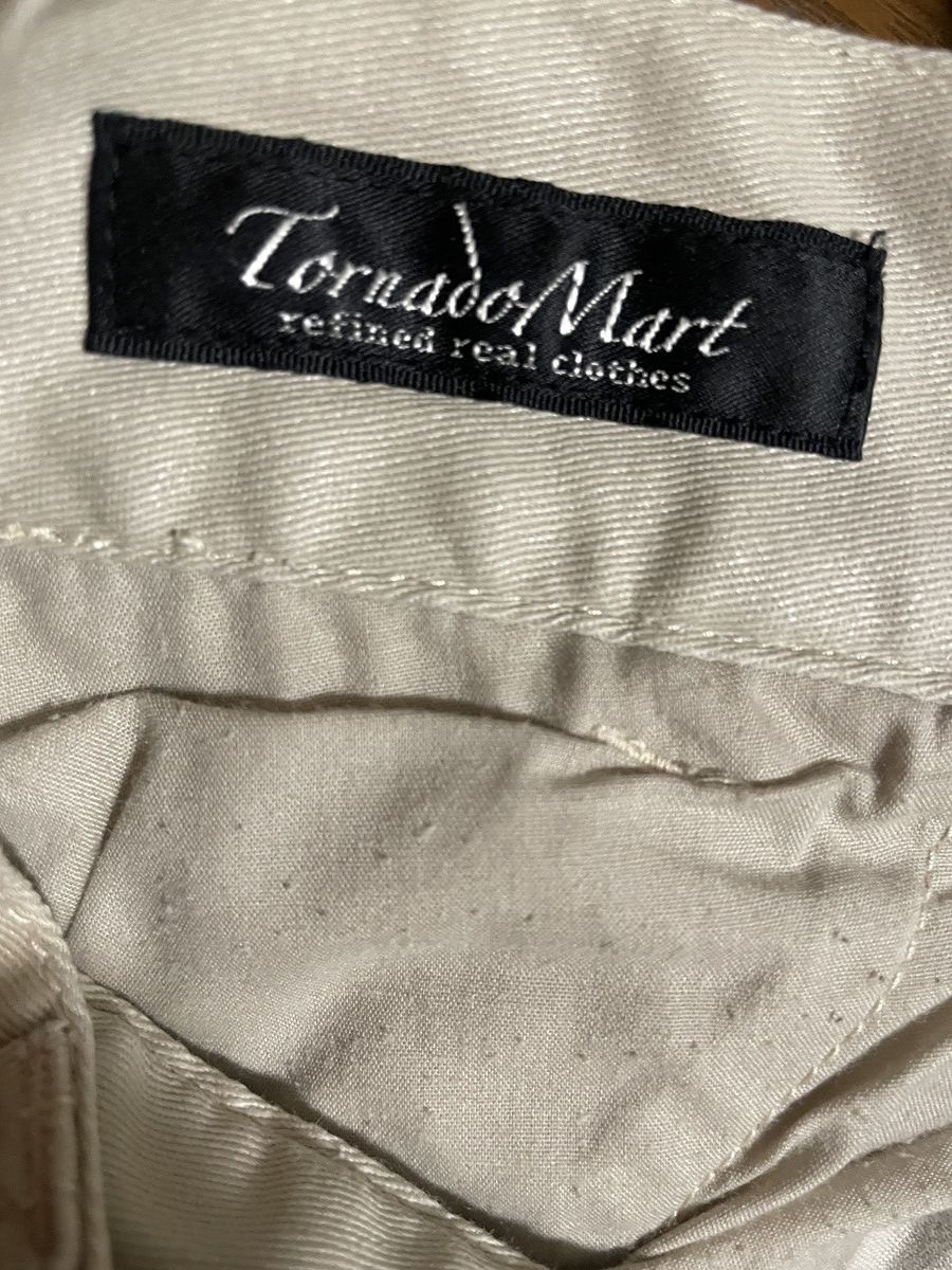 If Six Was Nine 2000s Tornadomart Flared Zip Cargo Pants Japanese archive Size US 31 - 13 Thumbnail