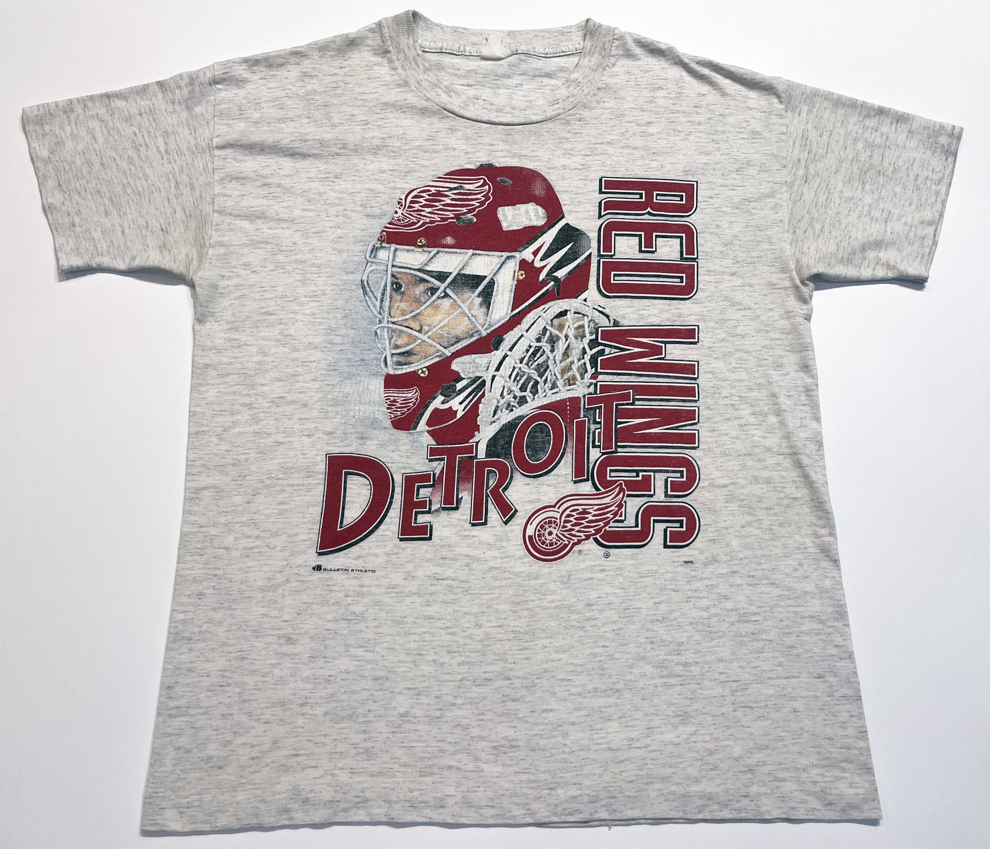 Vintage Vintage Bulletin Athletic NHL Detroit Red Wings T-Shirt Size US M / EU 48-50 / 2 - 1 Thumbnail
