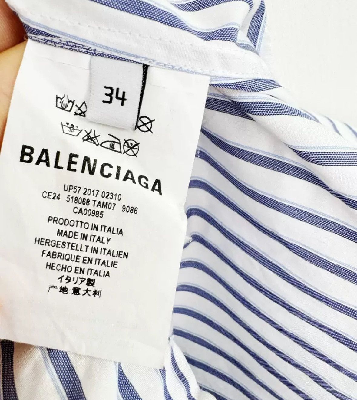 balenciaga shirt 2412-Nextarrow