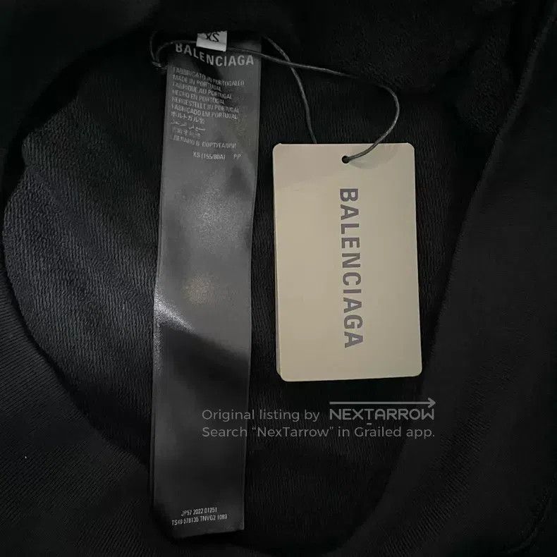 Balenciaga Balenciaga Black Coca-Cola tape cover hoodie Size US XS / EU 42 / 0 - 4 Thumbnail