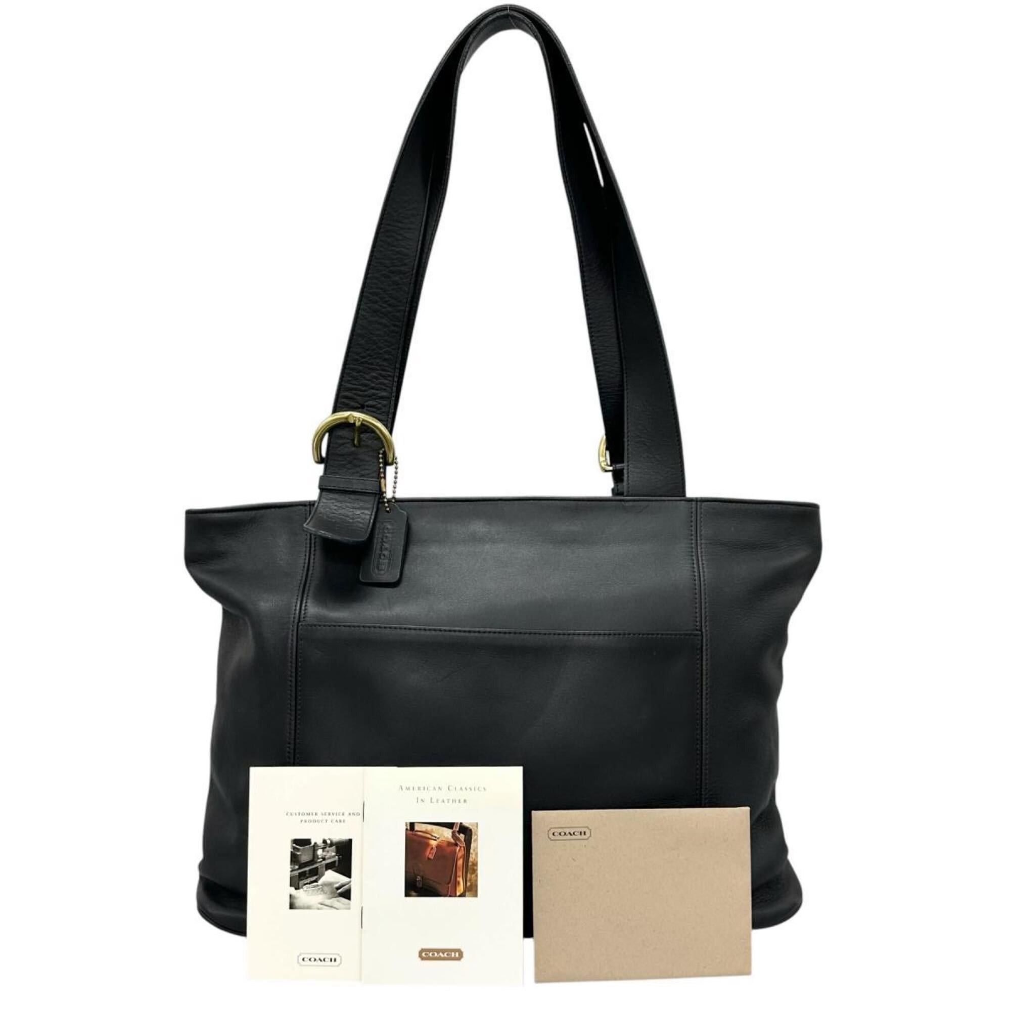 Coach Coach Handbag Shoulder Bag 4155 Old Leather G6C Black Size ONE SIZE - 1 Thumbnail