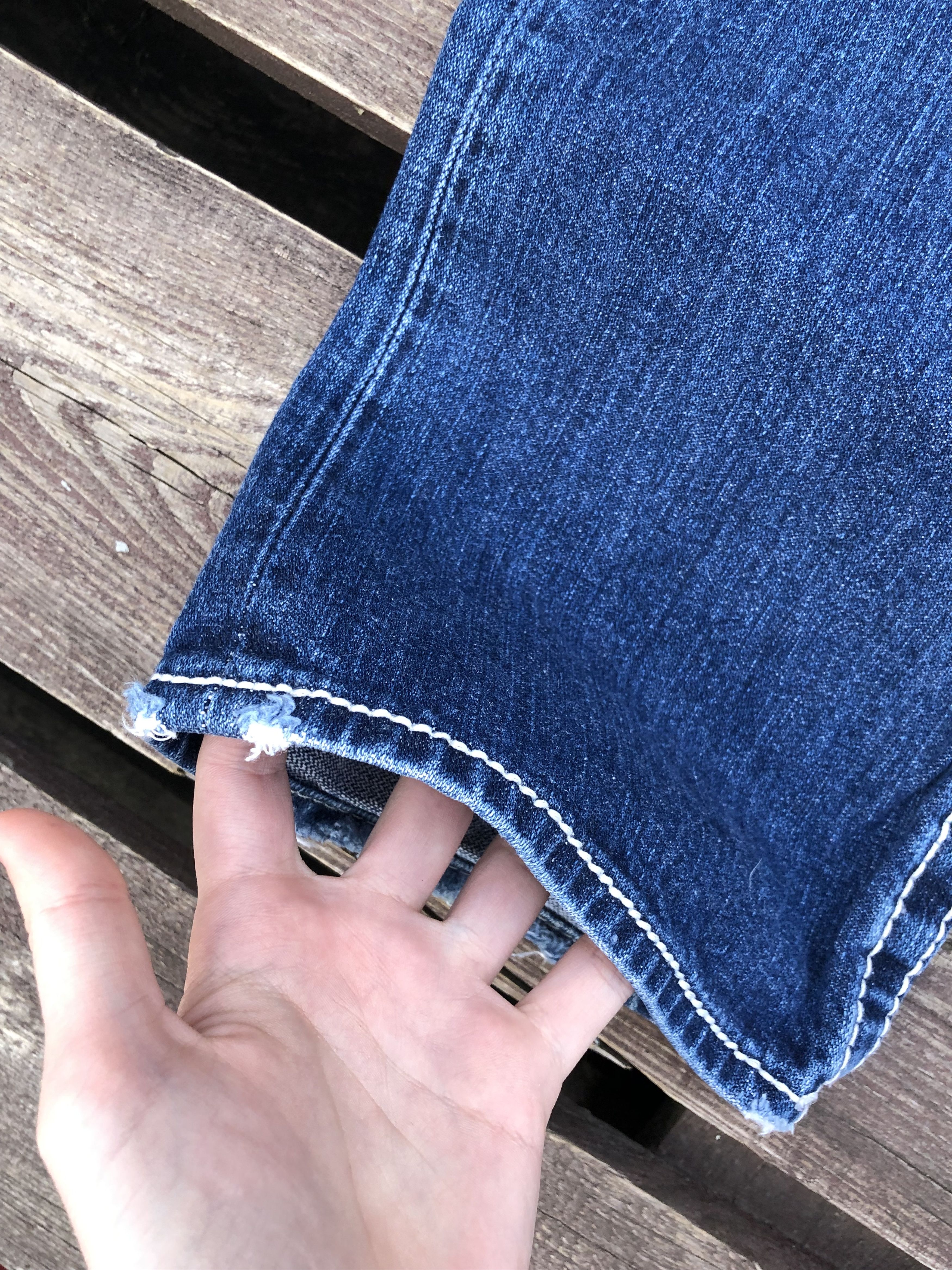 True Religion True Religion Y2K Vintage Johnny Big T Denim Jeans Size 27 Size 27" / US 4 / IT 40 - 10 Thumbnail