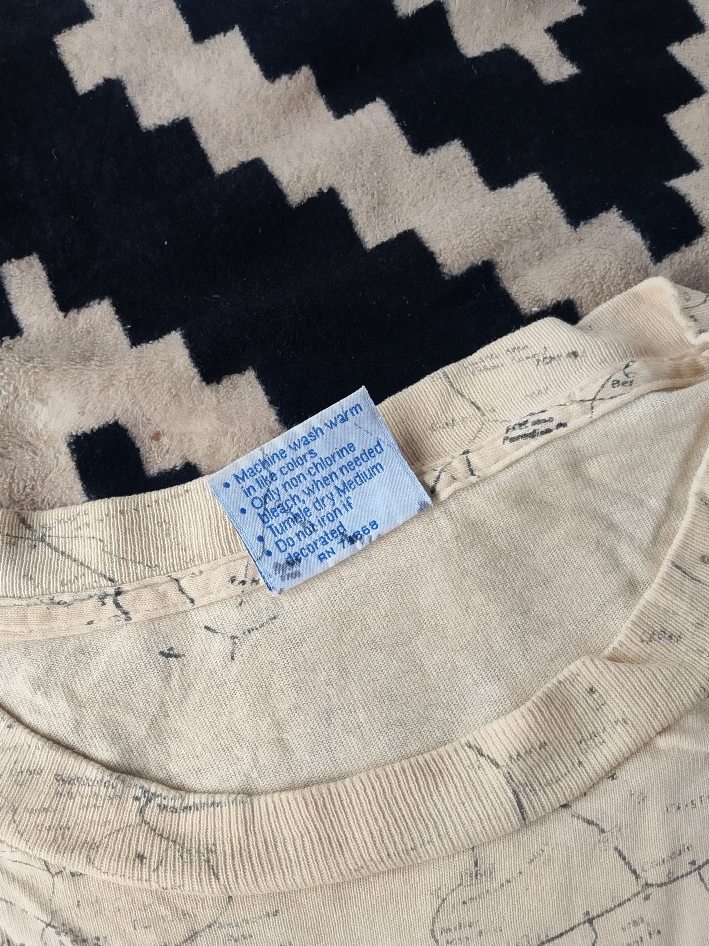 All Sport Vintage 90s California City Country Road Map 66 Design Size US L / EU 52-54 / 3 - 8 Thumbnail