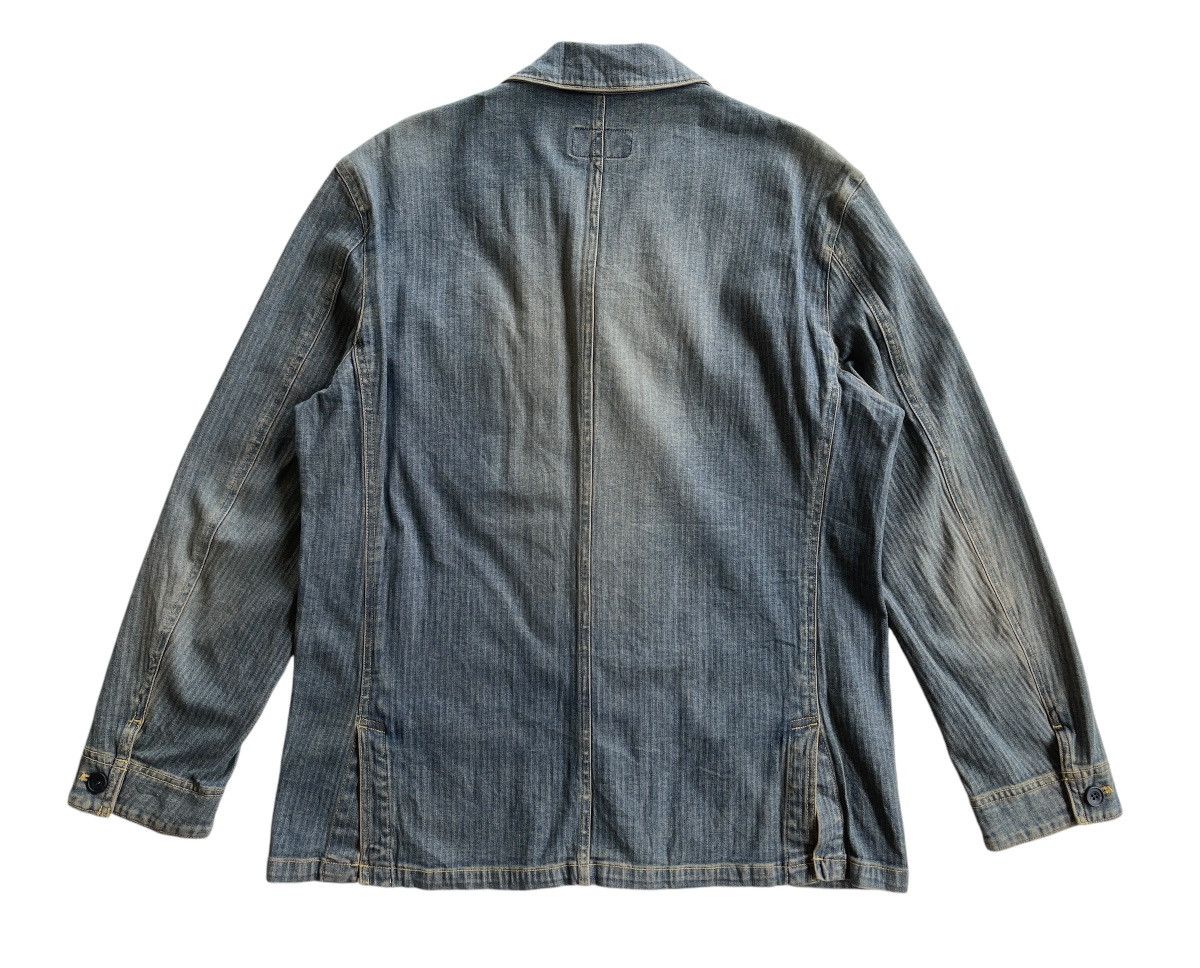 Japanese Brand Japanese Workers Chore Denim Jacket Size US L / EU 52-54 / 3 - 3 Thumbnail
