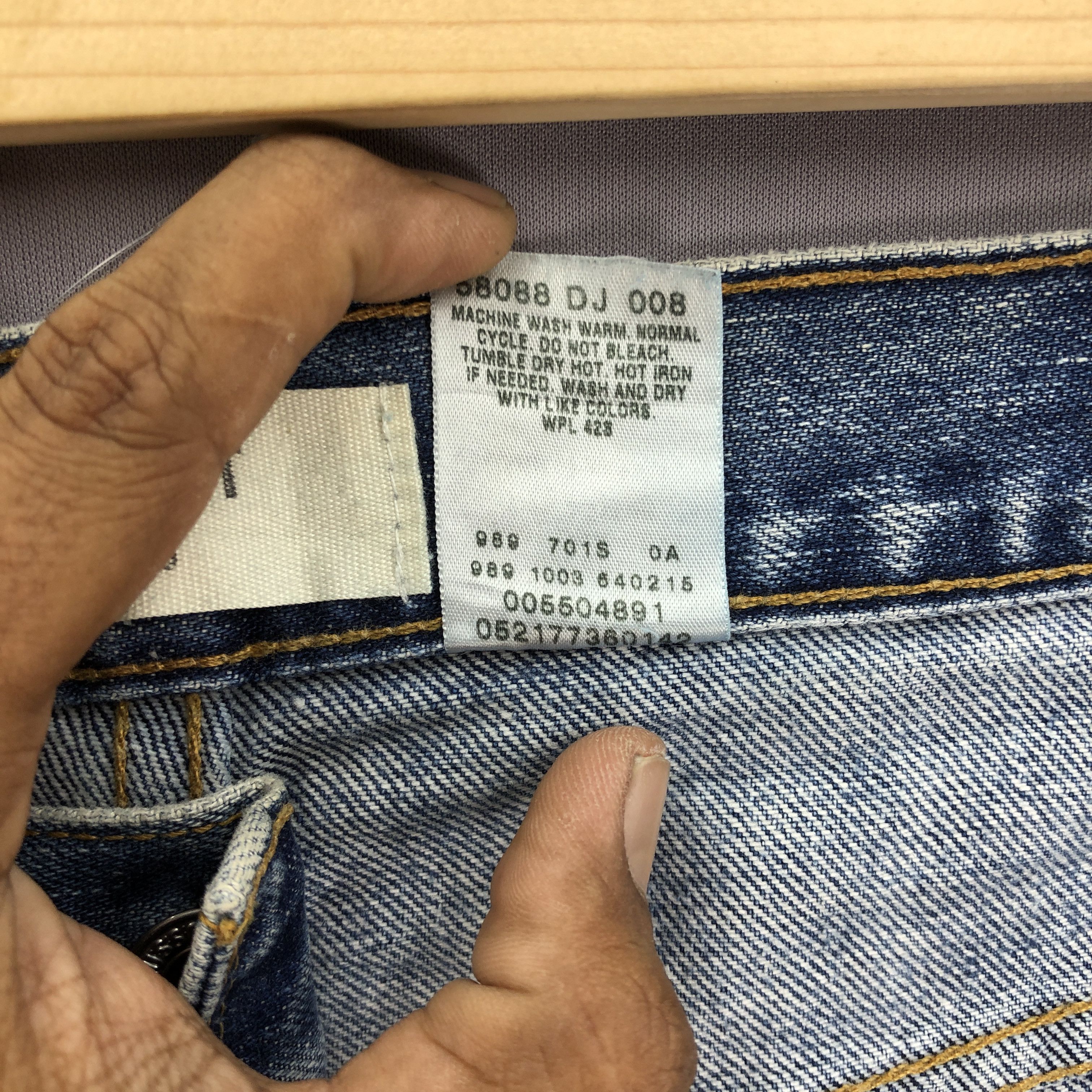Levi's Vintage Y2K Levis 550 Jeans Levi's Faded Stone Wash Denim Size US 38 / EU 54 - 7 Thumbnail