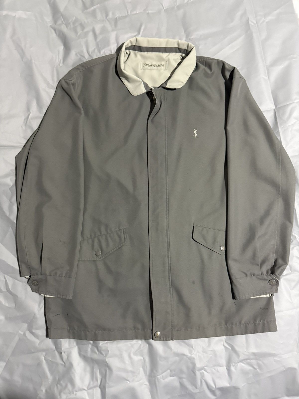 Yves Saint Laurent Yves Saint Laurent - Reversible Jacket Size US XL / EU 56 / 4 - 1 Thumbnail