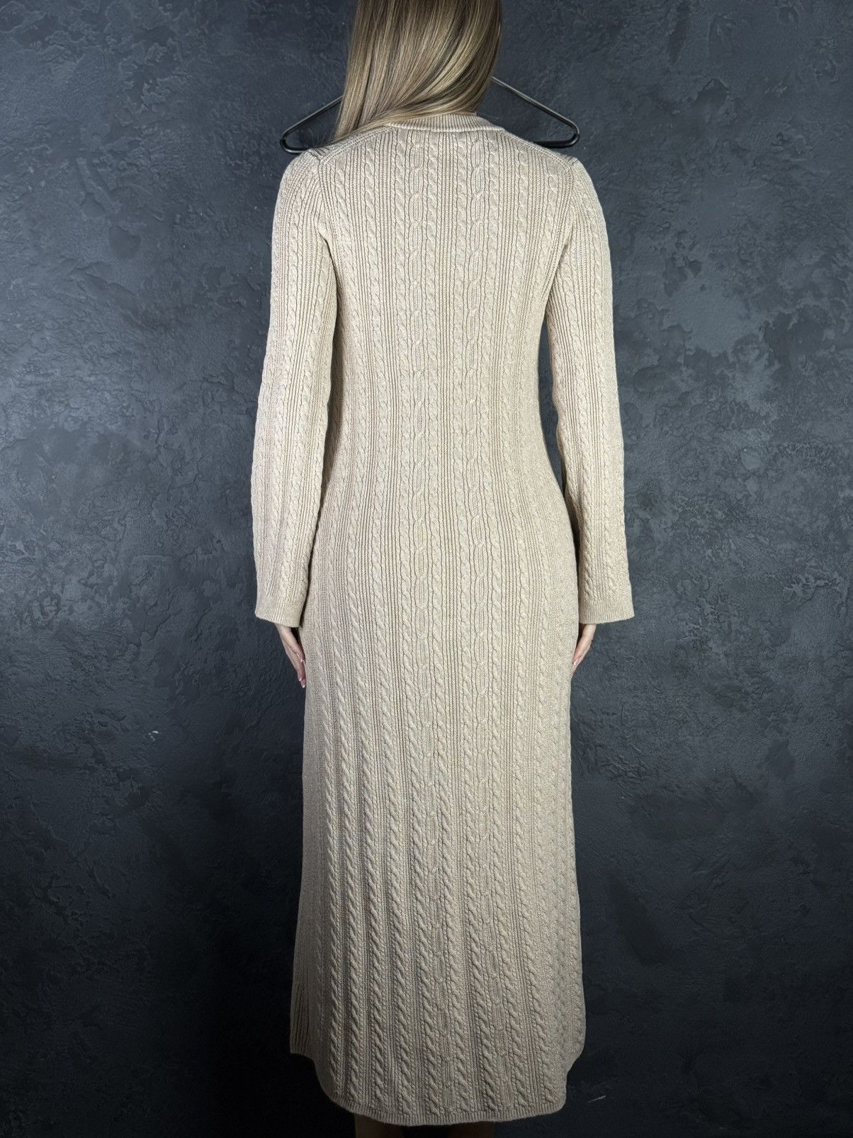 Sezane LA MAILLE SEZANE Women’s Maxi Dress Merino Wool Blend Size S Size S / US 4 / IT 40 - 3 Thumbnail