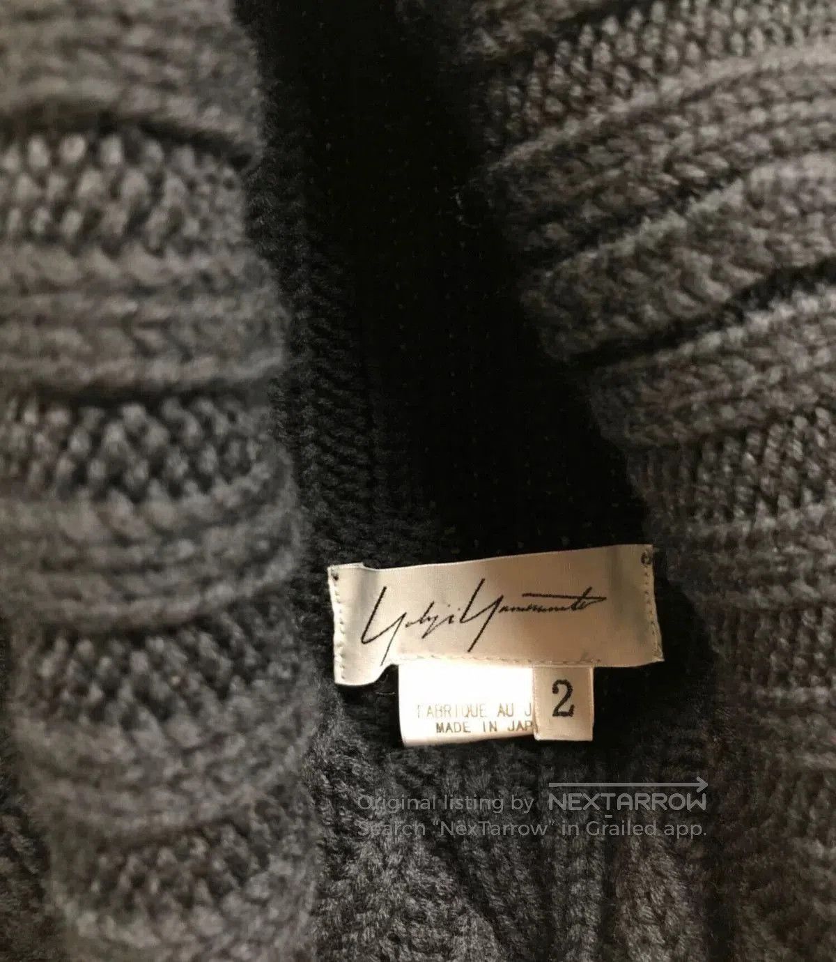 Yohji Yamamoto Yohji Yamamoto Turtleneck Knit. Size US M / EU 48-50 / 2 - 3 Thumbnail